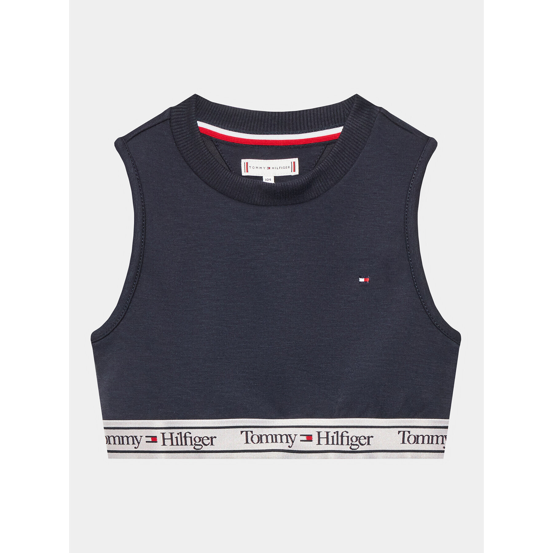 Tommy Hilfiger Súprava top a kraťasy Graphic KG0KG07201 D Tmavomodrá Slim Fit - Pepit.sk