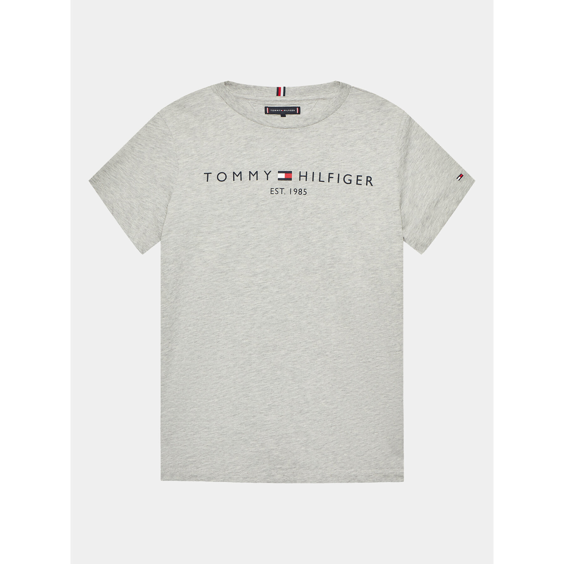 Tommy Hilfiger Súprava Tričko a šortky Essential KB0KB08186 D Sivá Regular Fit - Pepit.sk