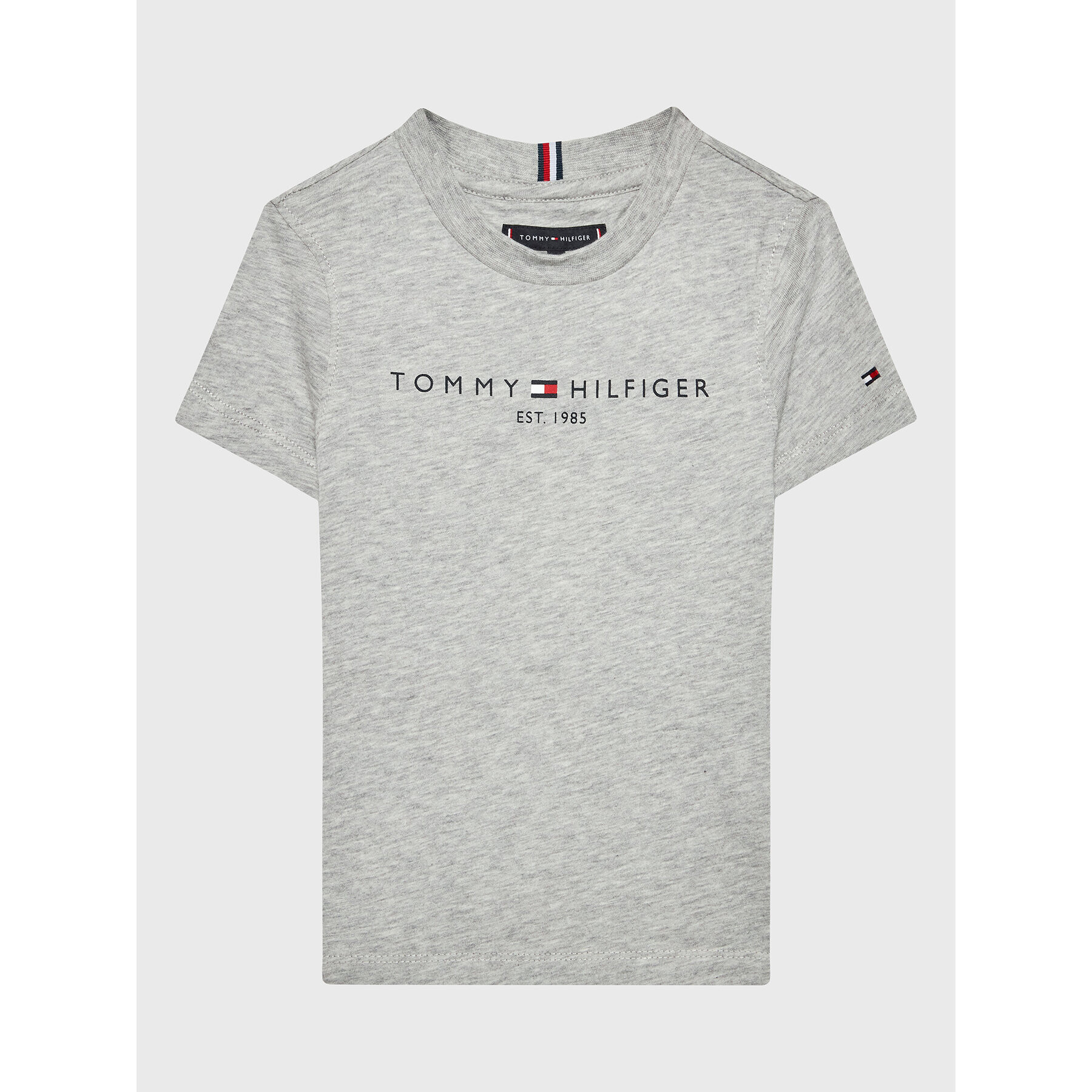 Tommy Hilfiger Súprava Tričko a šortky Essential Summer KB0KB07436 D Sivá Regular Fit - Pepit.sk