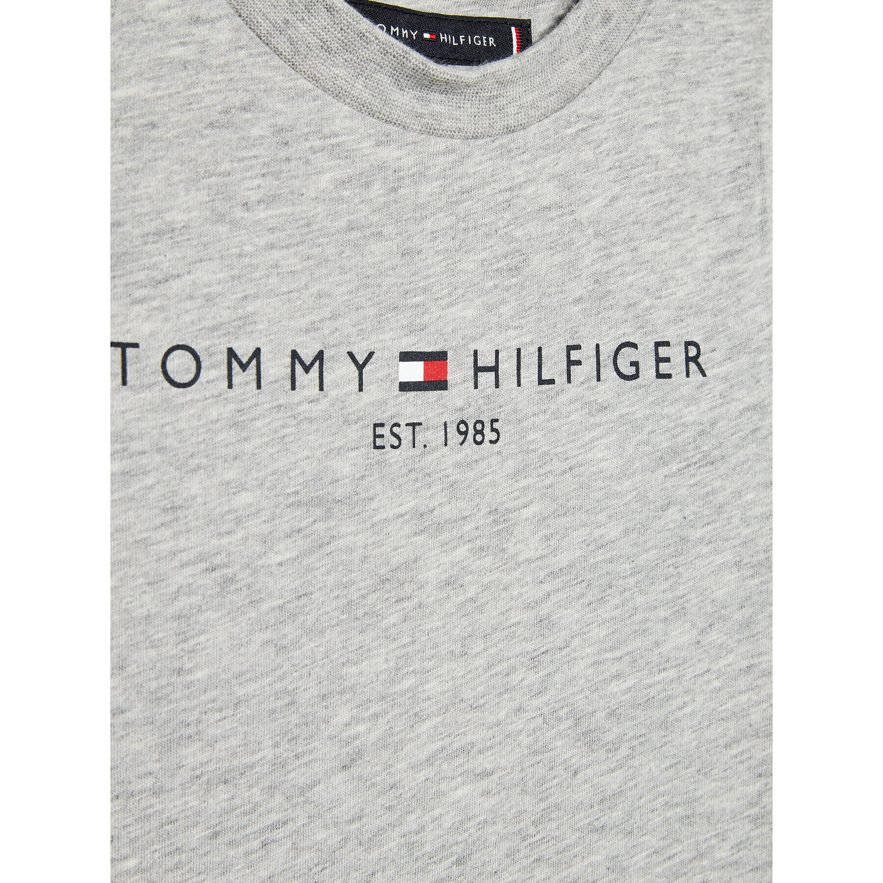 Tommy Hilfiger Súprava Tričko a šortky Essential Summer KB0KB07436 D Sivá Regular Fit - Pepit.sk