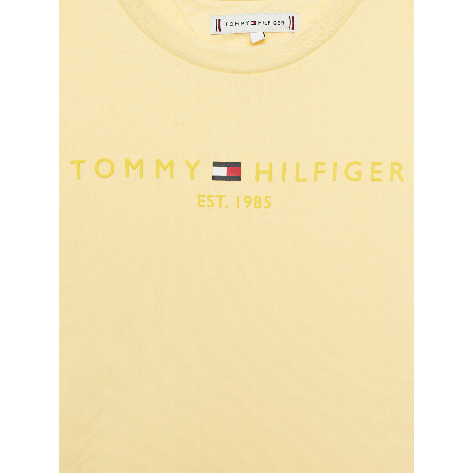 Tommy Hilfiger Súprava Tričko a šortky KG0KG07281 M Žltá Regular Fit - Pepit.sk