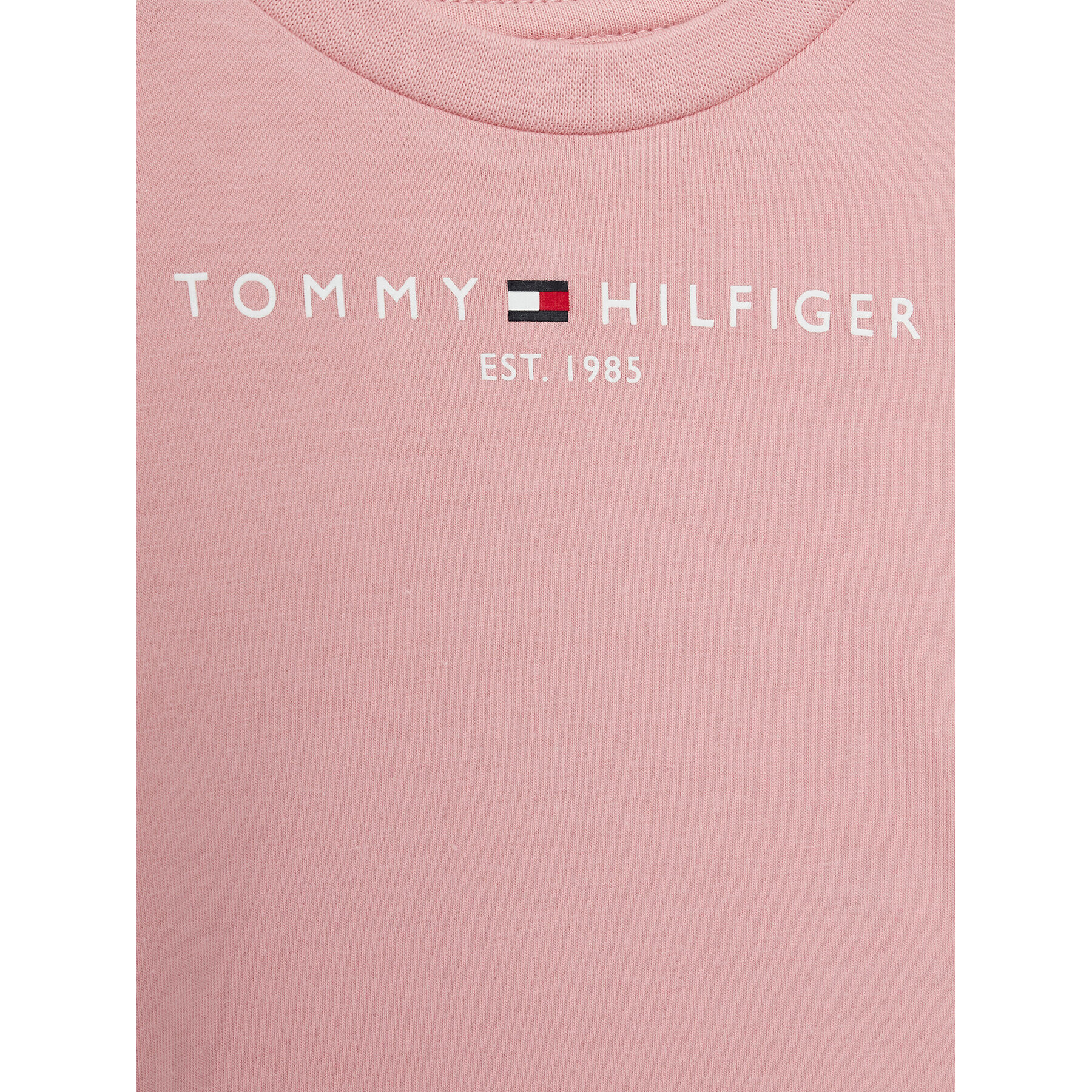 Tommy Hilfiger Súprava tričko a športové šortky Baby Essential KN0KN01488 Ružová Regular Fit - Pepit.sk