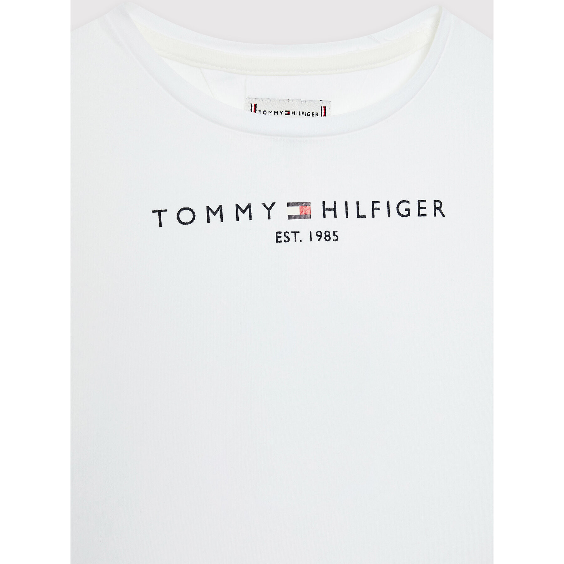 Tommy Hilfiger Súprava tričko a športové šortky Essential KG0KG06556 Biela Regular Fit - Pepit.sk