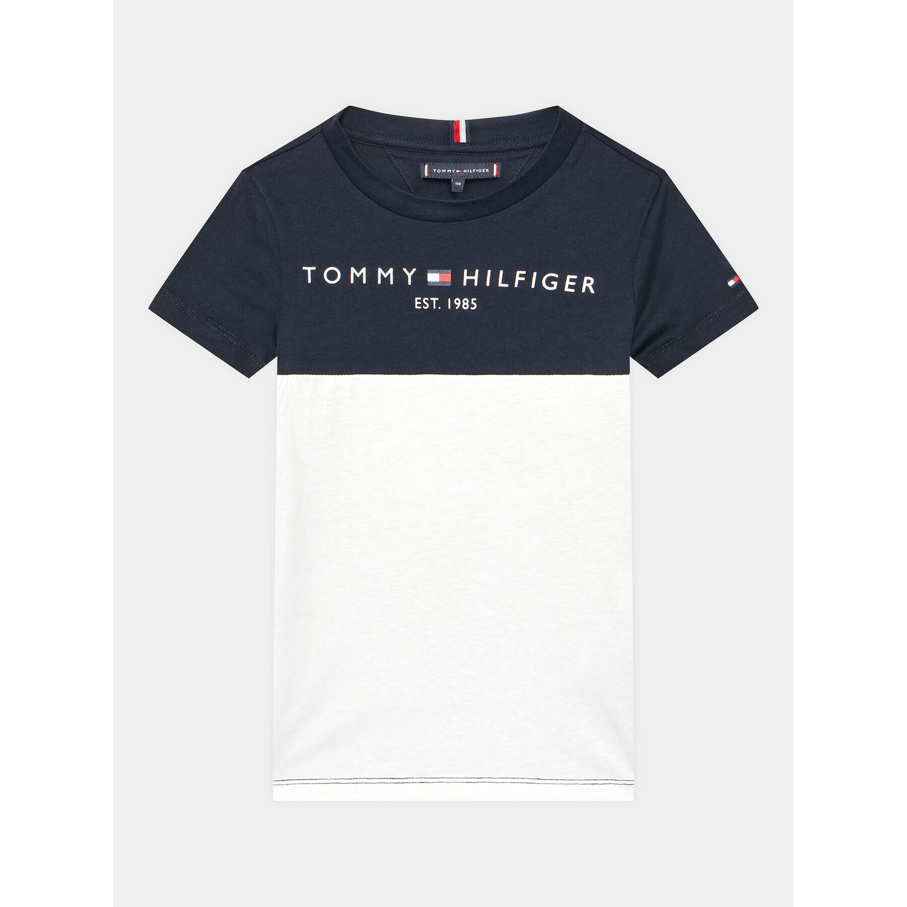 Tommy Hilfiger Súprava tričko a športové šortky Essentisl KB0KB08359 M Tmavomodrá Regular Fit - Pepit.sk