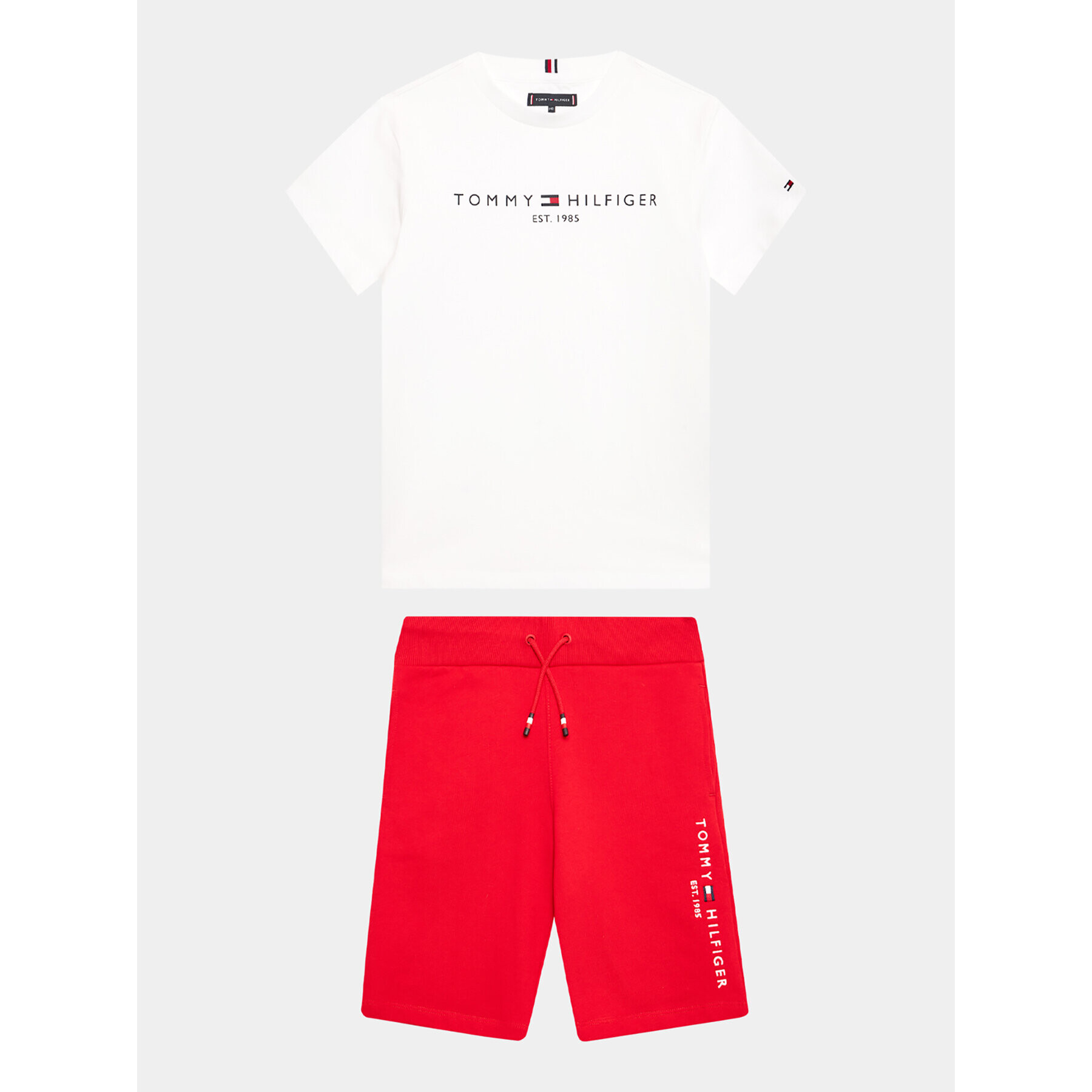 Tommy Hilfiger Súprava tričko a športové šortky KB0KB08186 D Farebná Regular Fit - Pepit.sk