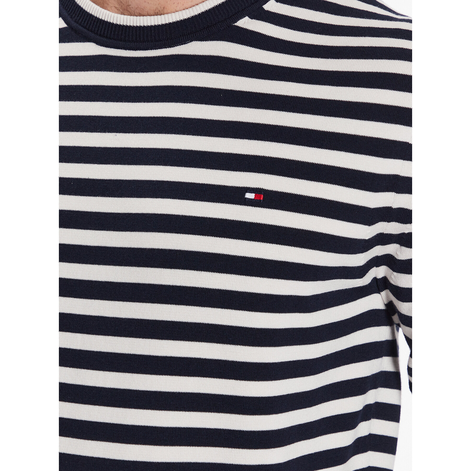 Tommy Hilfiger Sveter MW0MW21316 Tmavomodrá Regular Fit - Pepit.sk