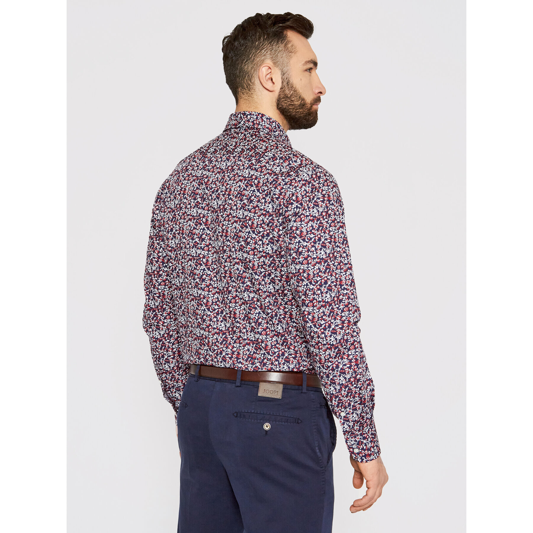 Tommy Hilfiger Tailored Košeľa Floral Print MW0MW16465 Farebná Regular Fit - Pepit.sk