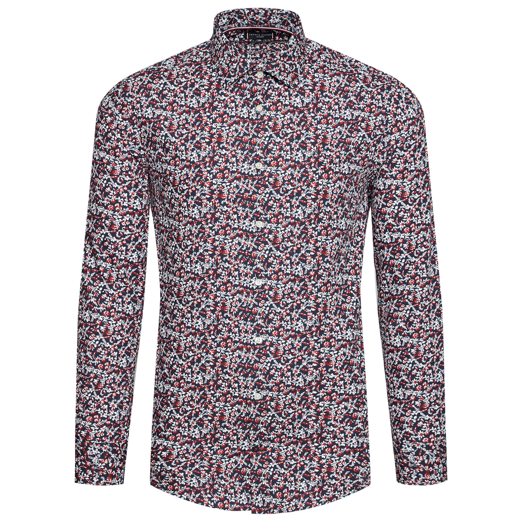 Tommy Hilfiger Tailored Košeľa Floral Print MW0MW16465 Farebná Regular Fit - Pepit.sk