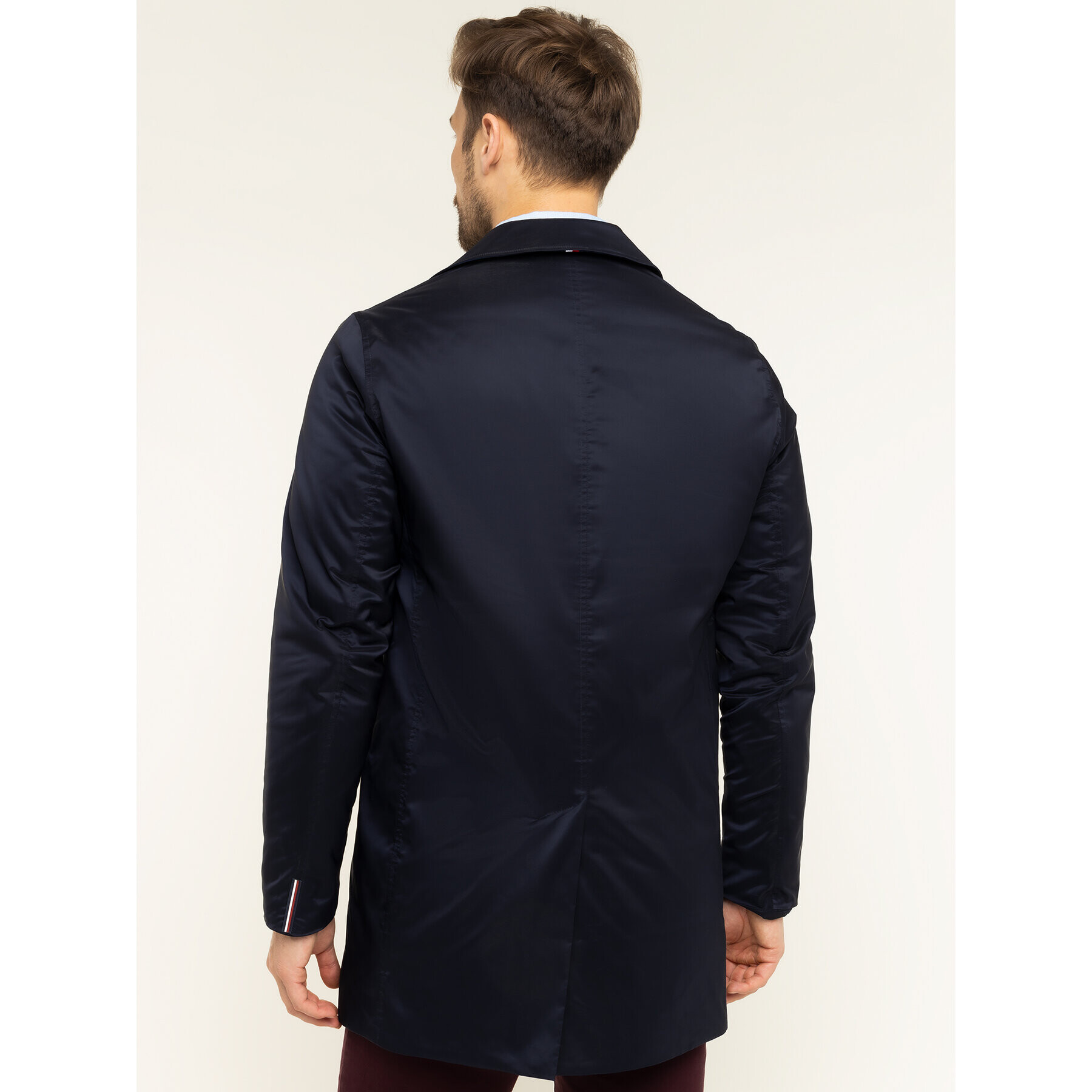 Tommy Hilfiger Tailored Zimný kabát Carcoat TT0TT06416 Tmavomodrá Regular Fit - Pepit.sk