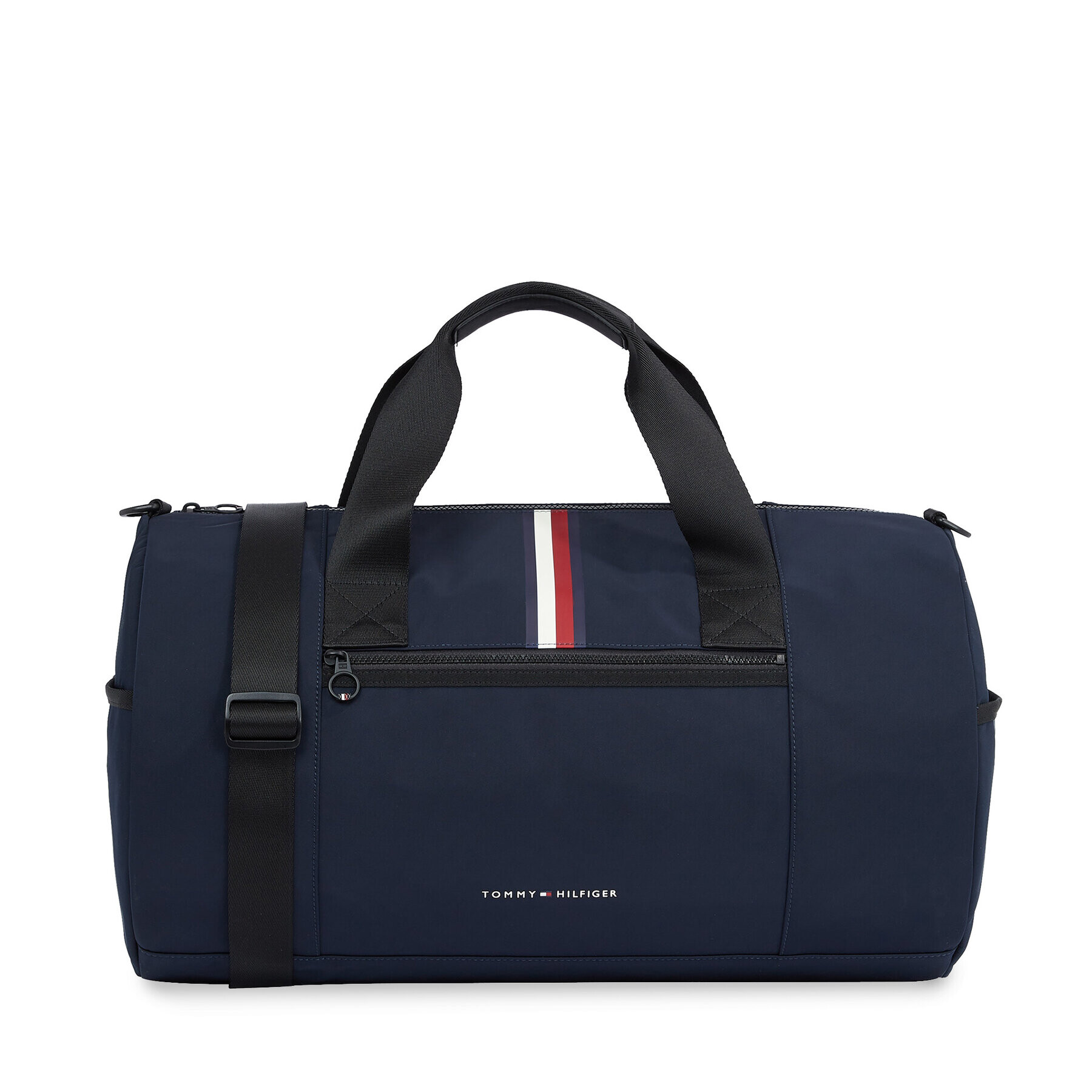 Tommy Hilfiger Taška Th Skyline Stripe Duffle AM0AM12089 Tmavomodrá - Pepit.sk