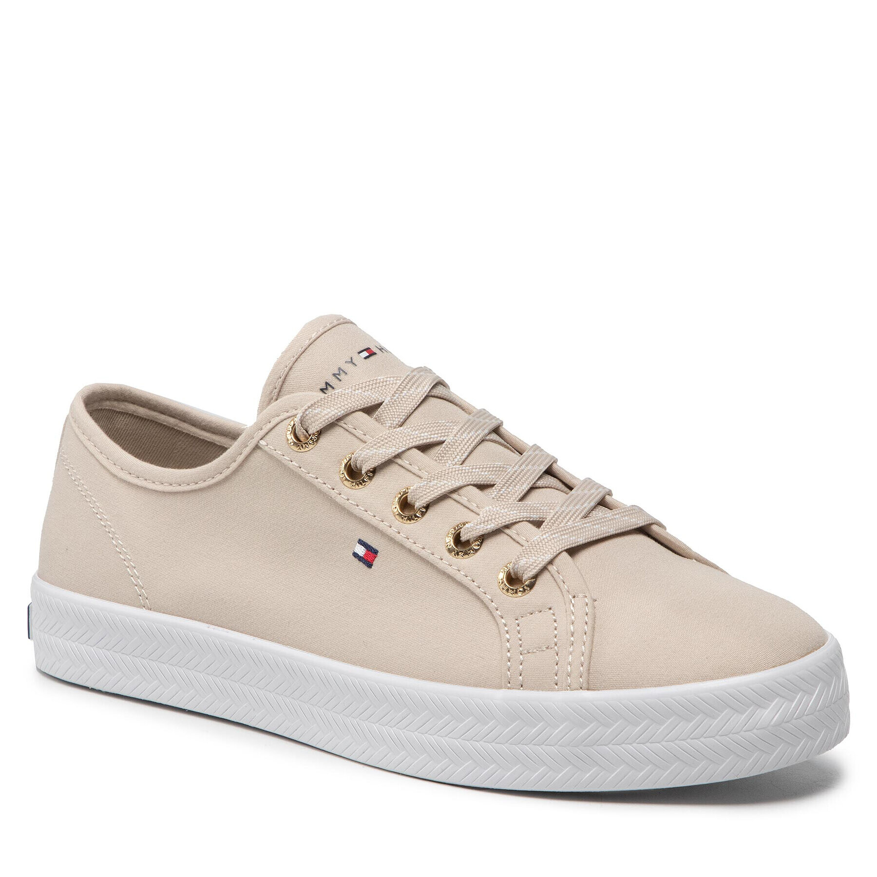 Tommy Hilfiger Tenisky Essential Sneaker FW0FW06664 Béžová - Pepit.sk