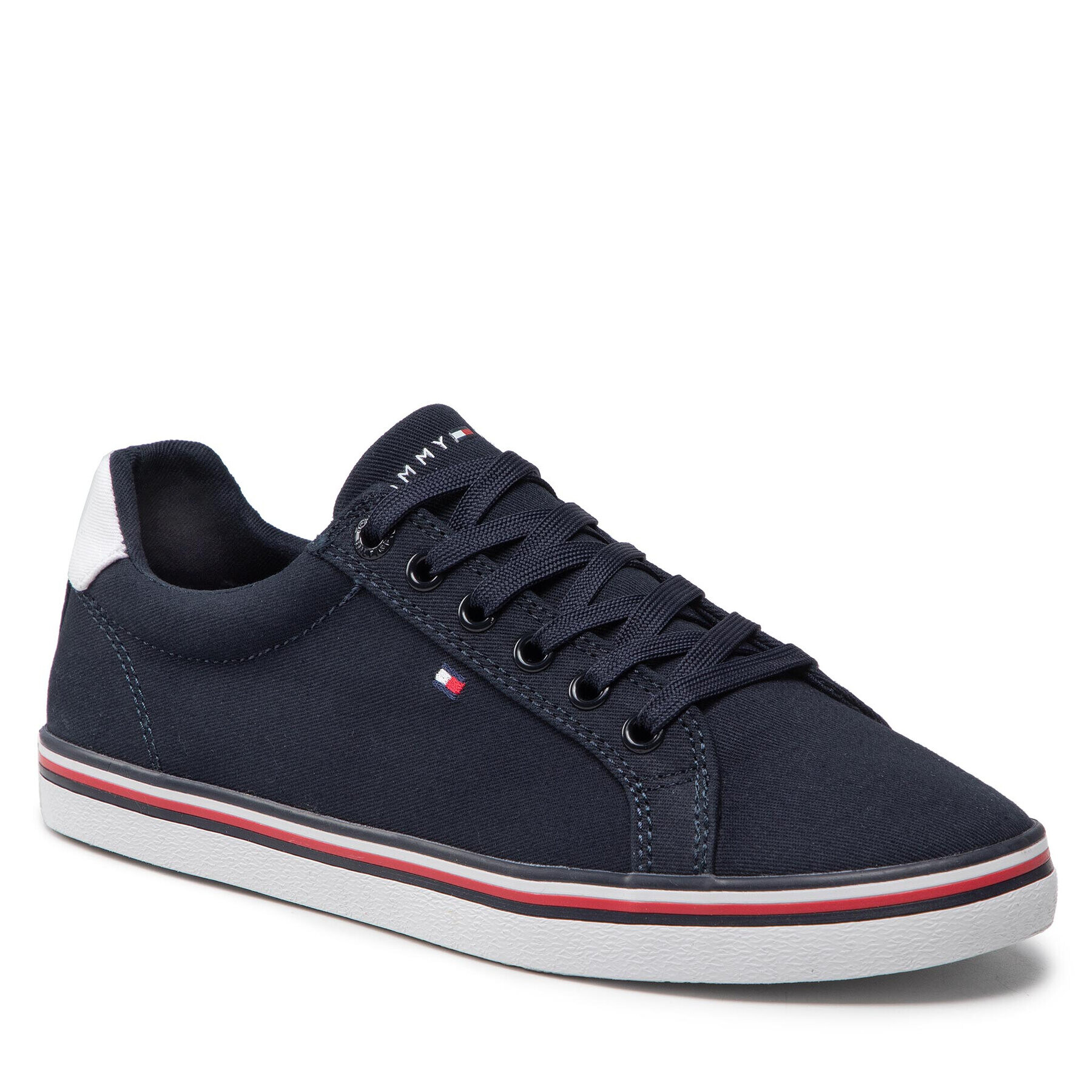 Tommy Hilfiger Tenisky Essential Th Sneaker FW0FW06178 Tmavomodrá - Pepit.sk