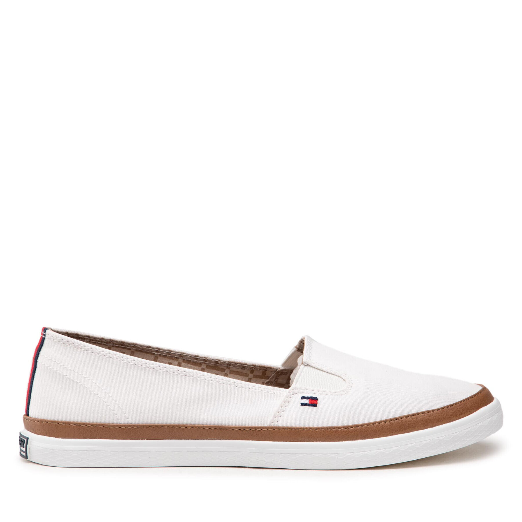 Tommy Hilfiger Tenisky Iconic Kesha Slip On FW0FW01656 Biela - Pepit.sk