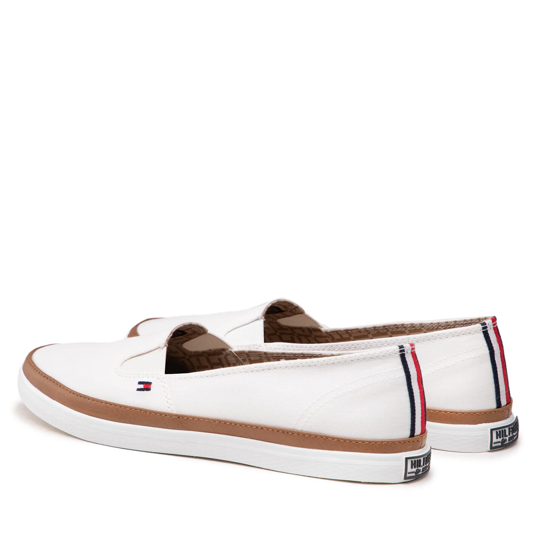 Tommy Hilfiger Tenisky Iconic Kesha Slip On FW0FW01656 Biela - Pepit.sk