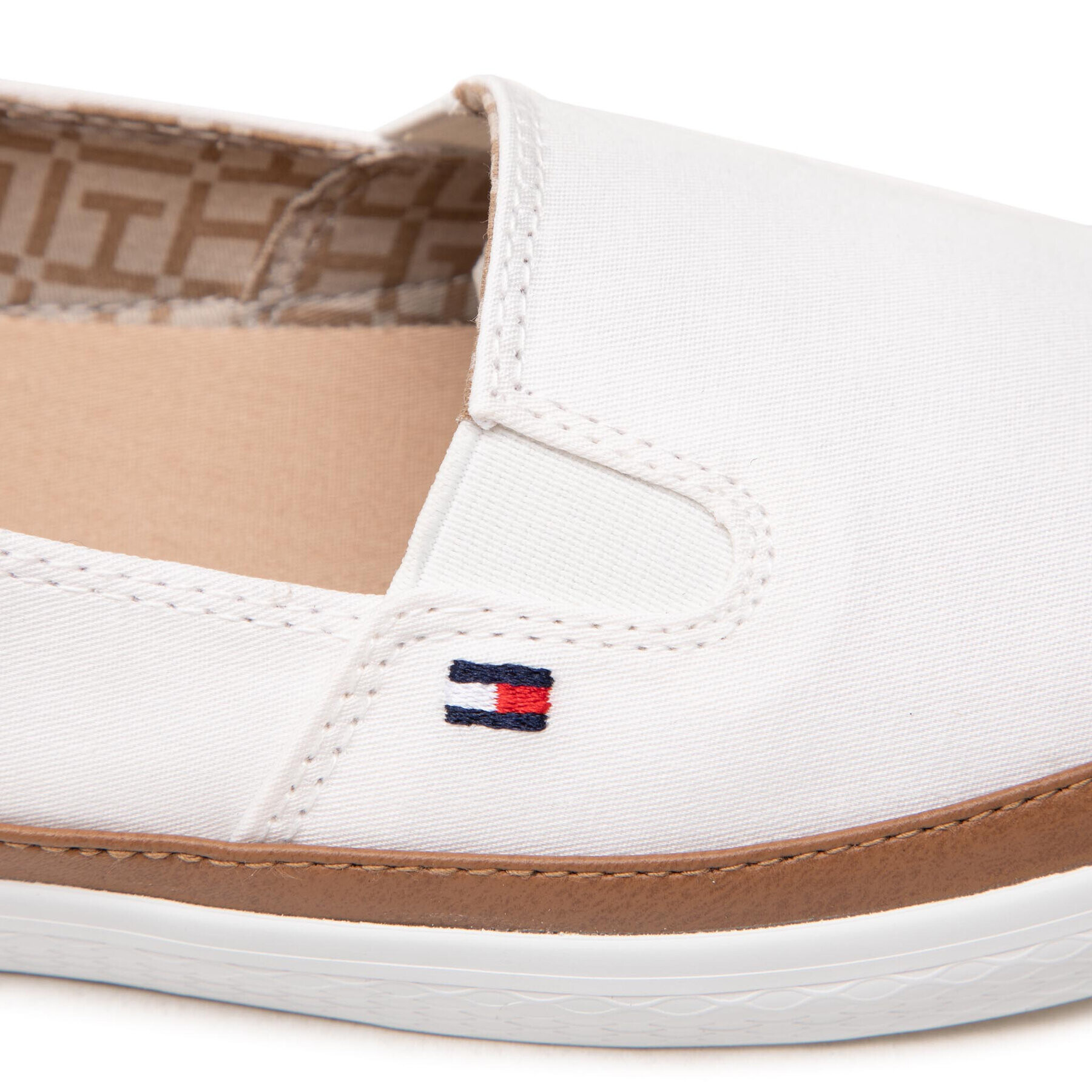 Tommy Hilfiger Tenisky Iconic Kesha Slip On FW0FW01656 Biela - Pepit.sk