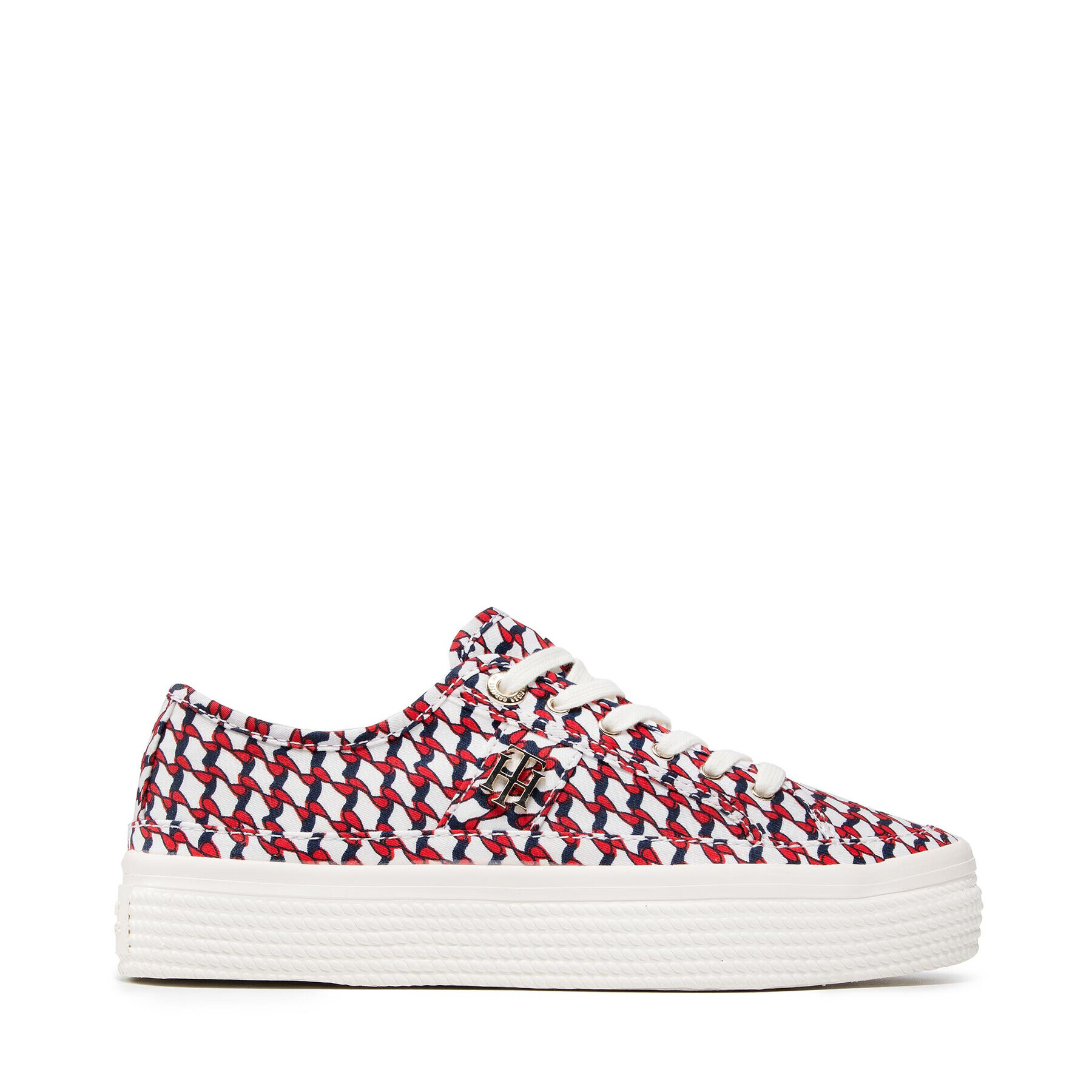 Tommy Hilfiger Tenisky Th Corporate Vulc Sneaker FW0FW05804 Červená - Pepit.sk