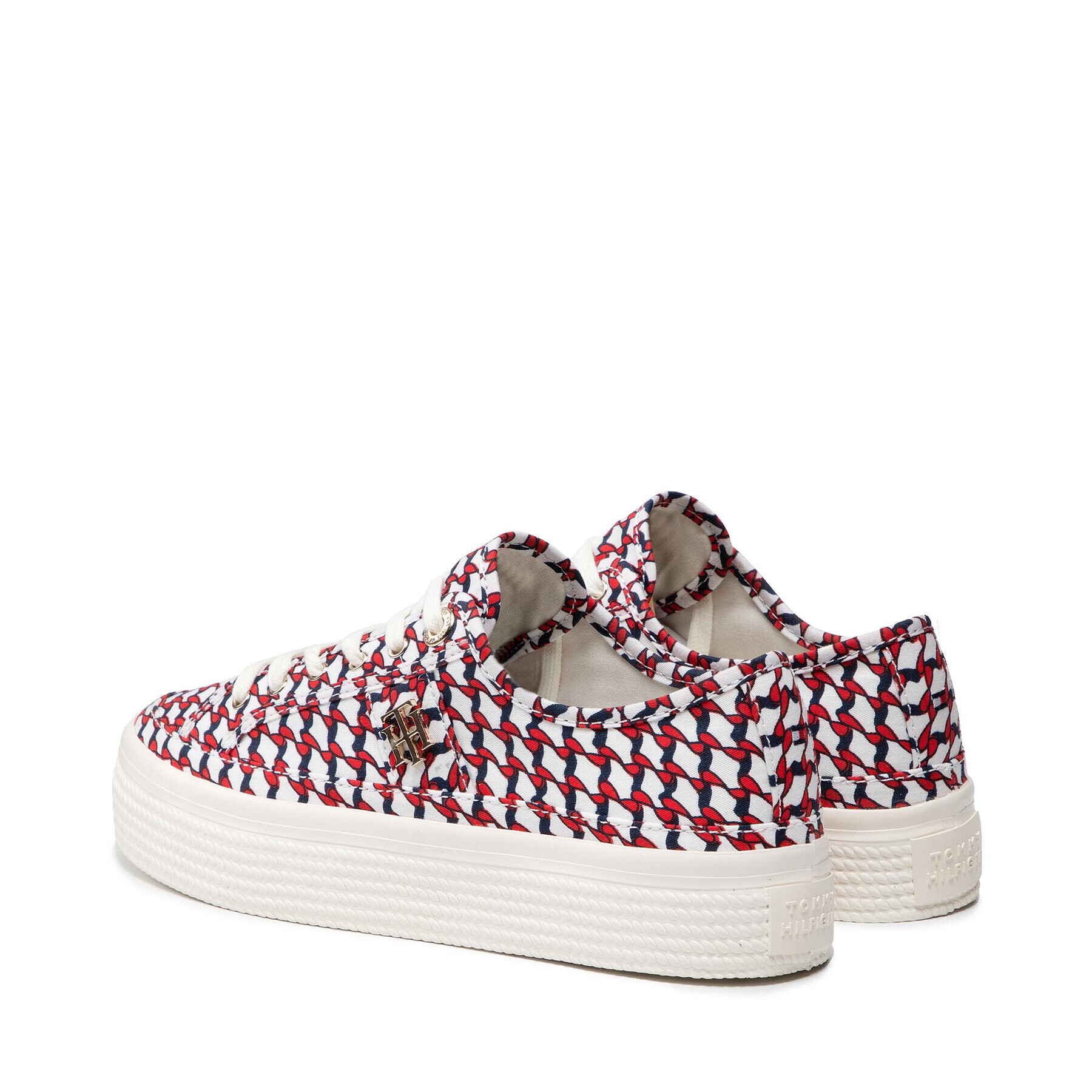 Tommy Hilfiger Tenisky Th Corporate Vulc Sneaker FW0FW05804 Červená - Pepit.sk