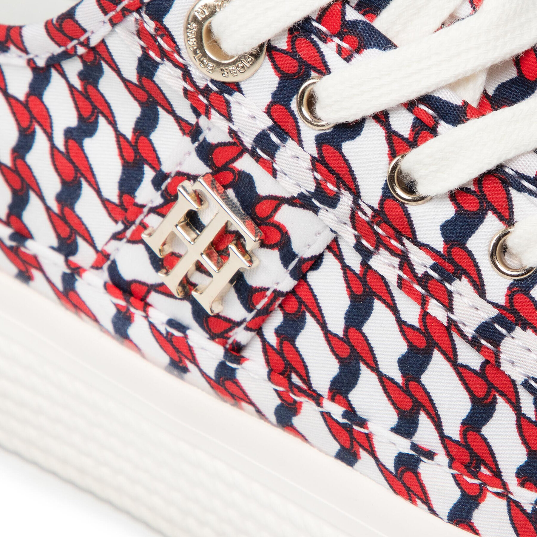 Tommy Hilfiger Tenisky Th Corporate Vulc Sneaker FW0FW05804 Červená - Pepit.sk