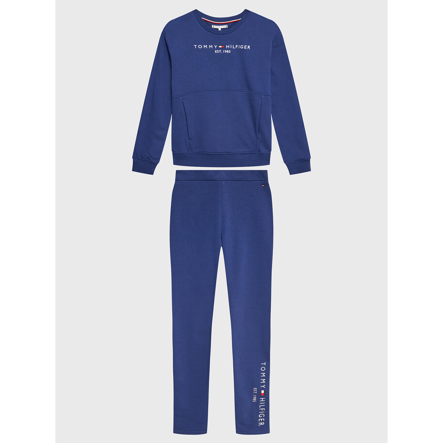 Tommy Hilfiger Tepláková súprava Essential KG0KG07042 M Tmavomodrá Regular Fit - Pepit.sk