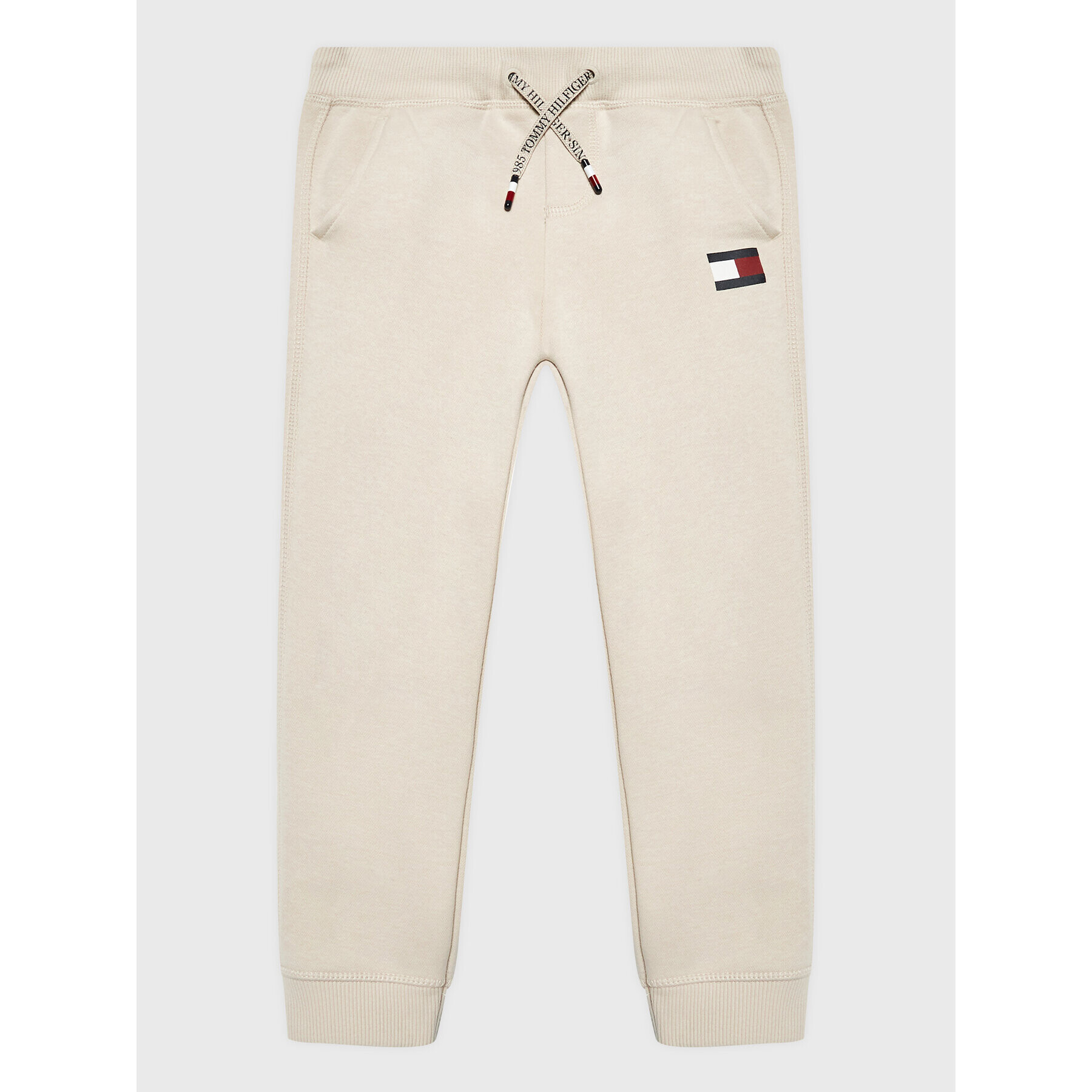 Tommy Hilfiger Teplákové nohavice KB0KB07892 M Écru Regular Fit - Pepit.sk