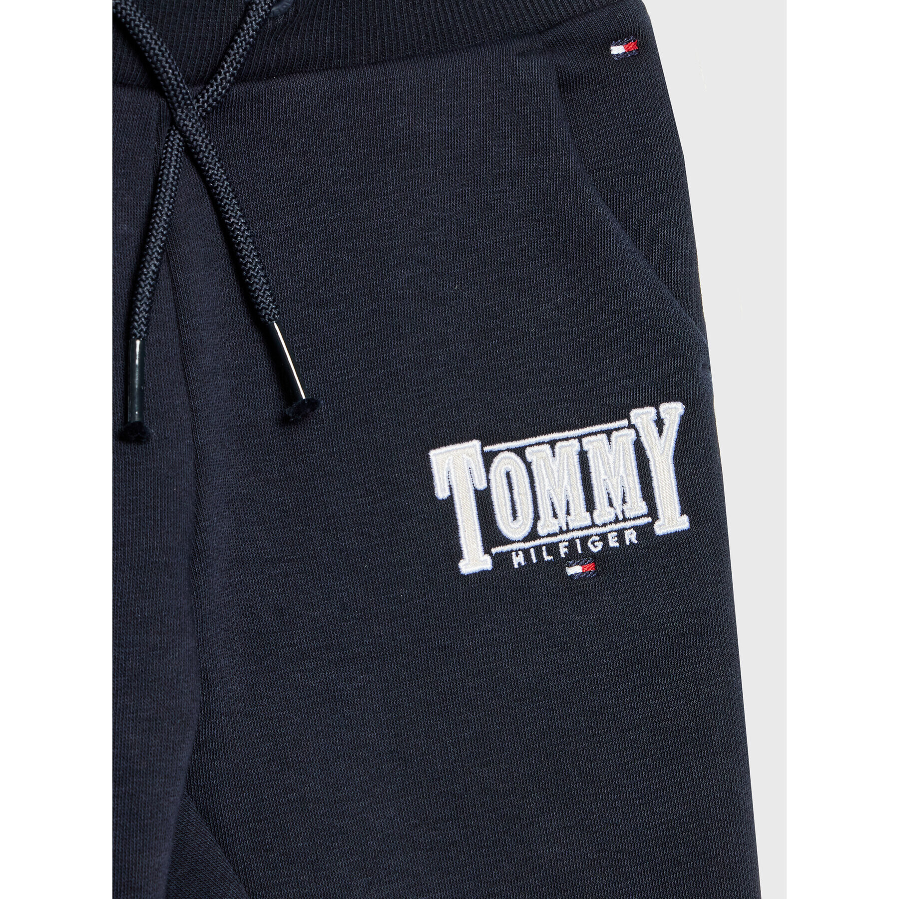 Tommy Hilfiger Teplákové nohavice Logo KG0KG06869 Tmavomodrá Regular Fit - Pepit.sk