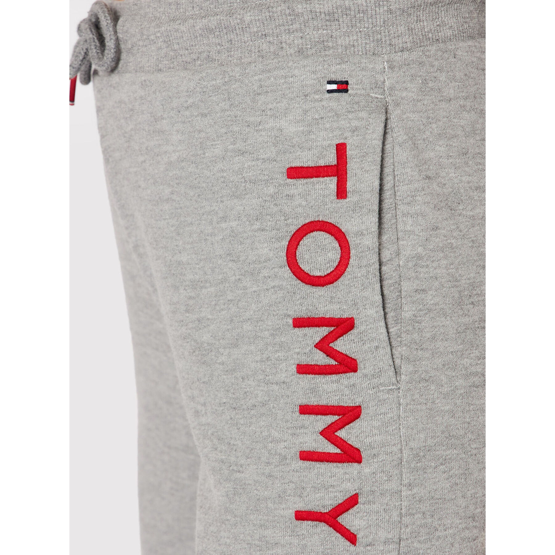 Tommy Hilfiger Teplákové nohavice Track UW0UW02834 Sivá Regular Fit - Pepit.sk