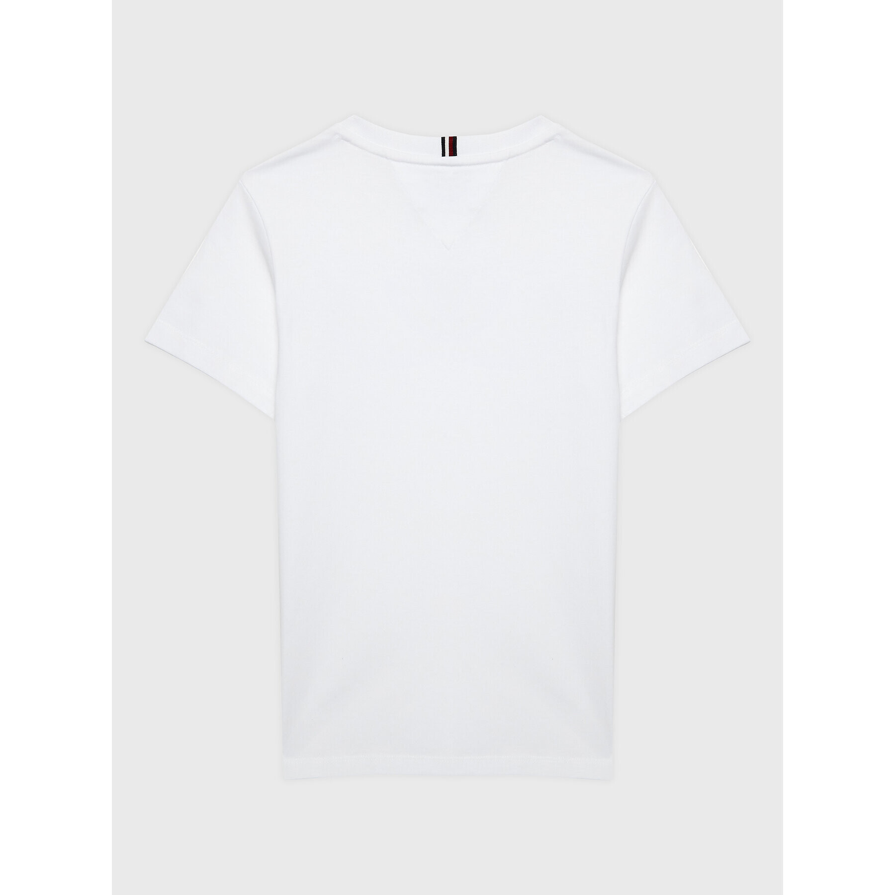 Tommy Hilfiger Tričko Arched KS0KS00401 D Biela Regular Fit - Pepit.sk