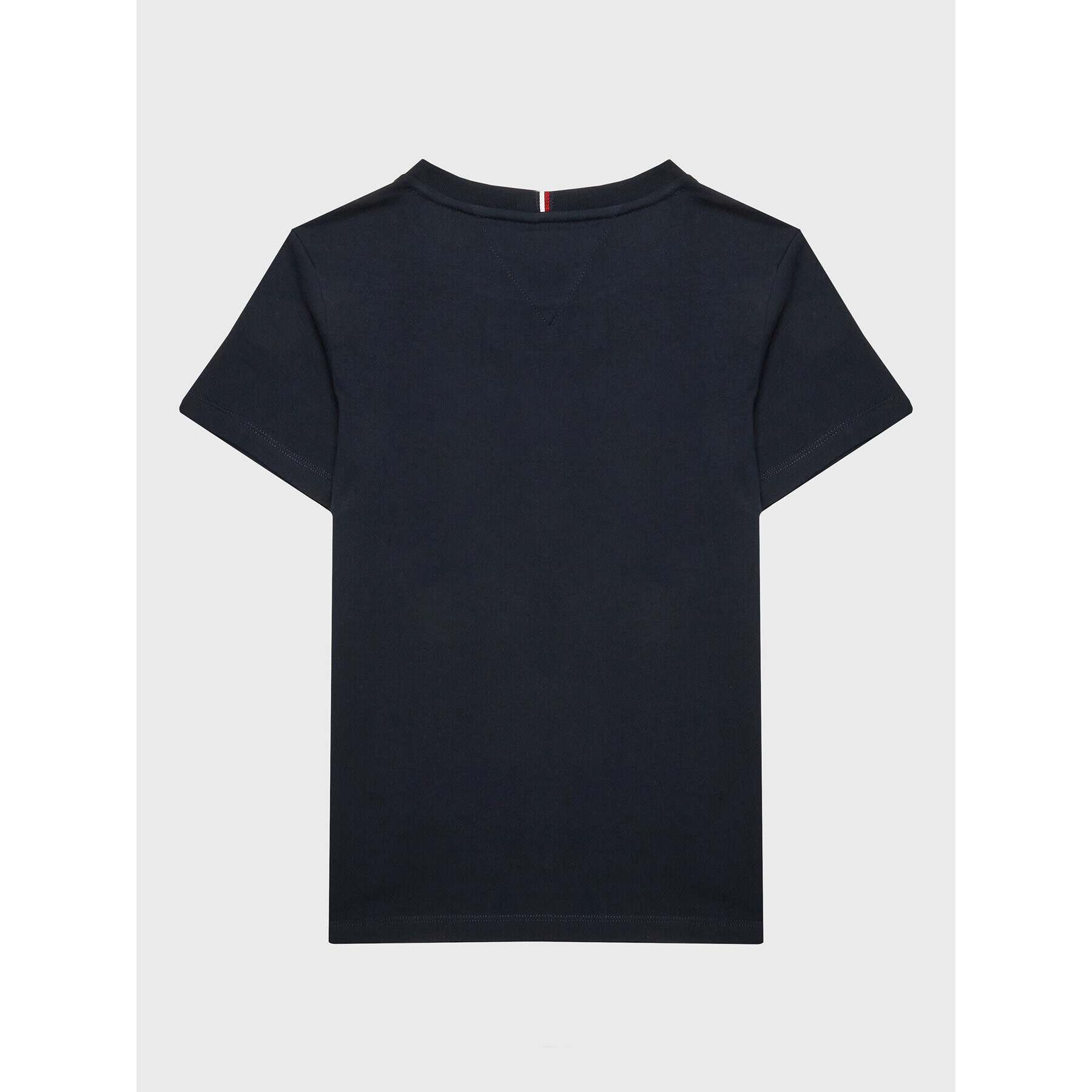 Tommy Hilfiger Tričko Arched KS0KS00401 D Tmavomodrá Regular Fit - Pepit.sk