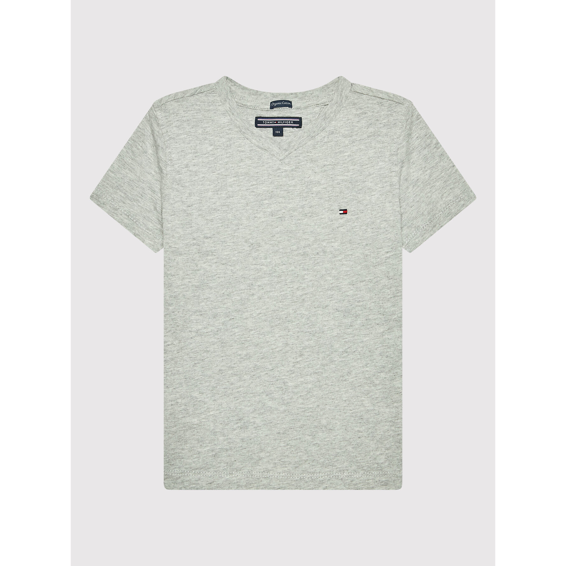 Tommy Hilfiger Tričko Basic KB0KB04142 M Sivá Regular Fit - Pepit.sk