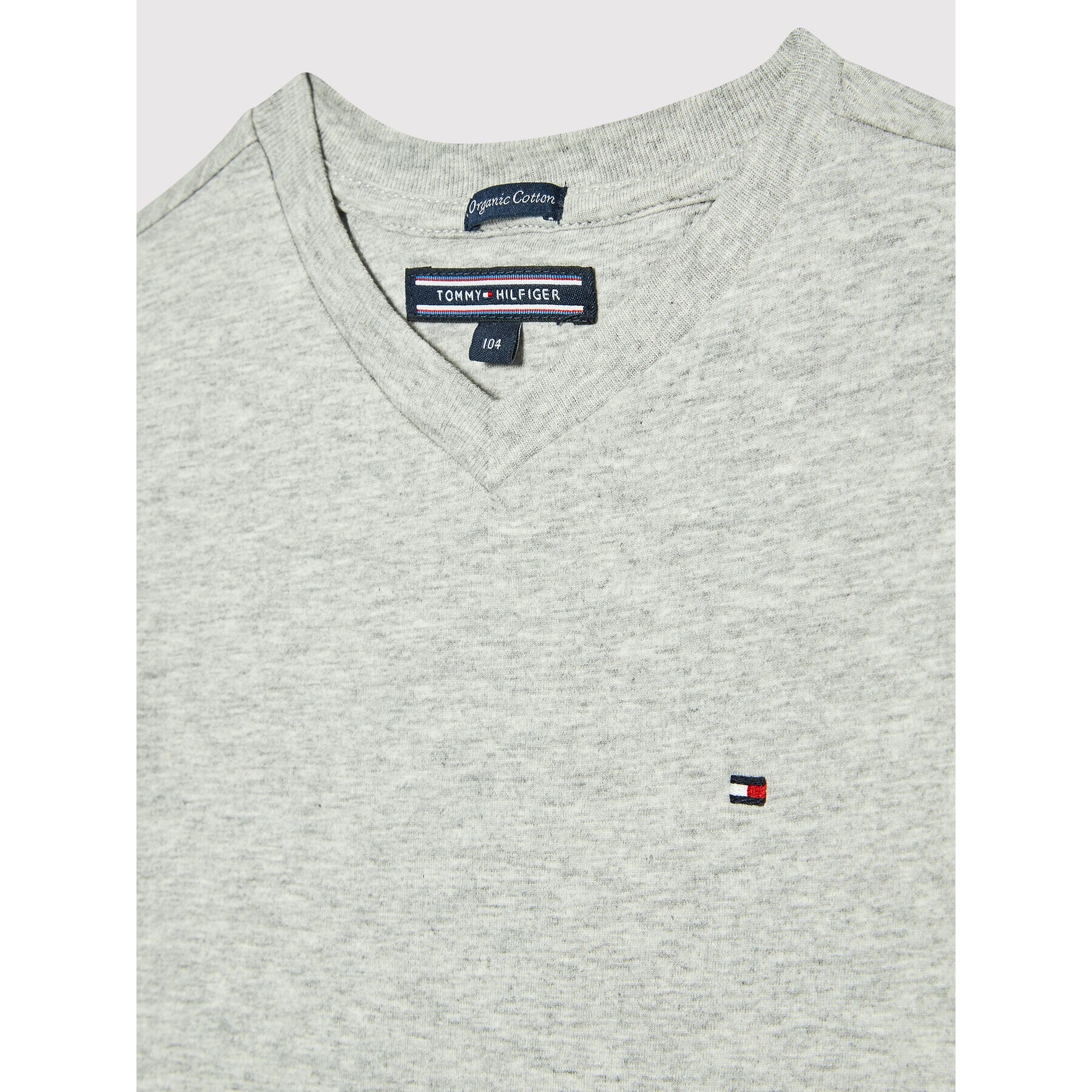 Tommy Hilfiger Tričko Basic KB0KB04142 M Sivá Regular Fit - Pepit.sk