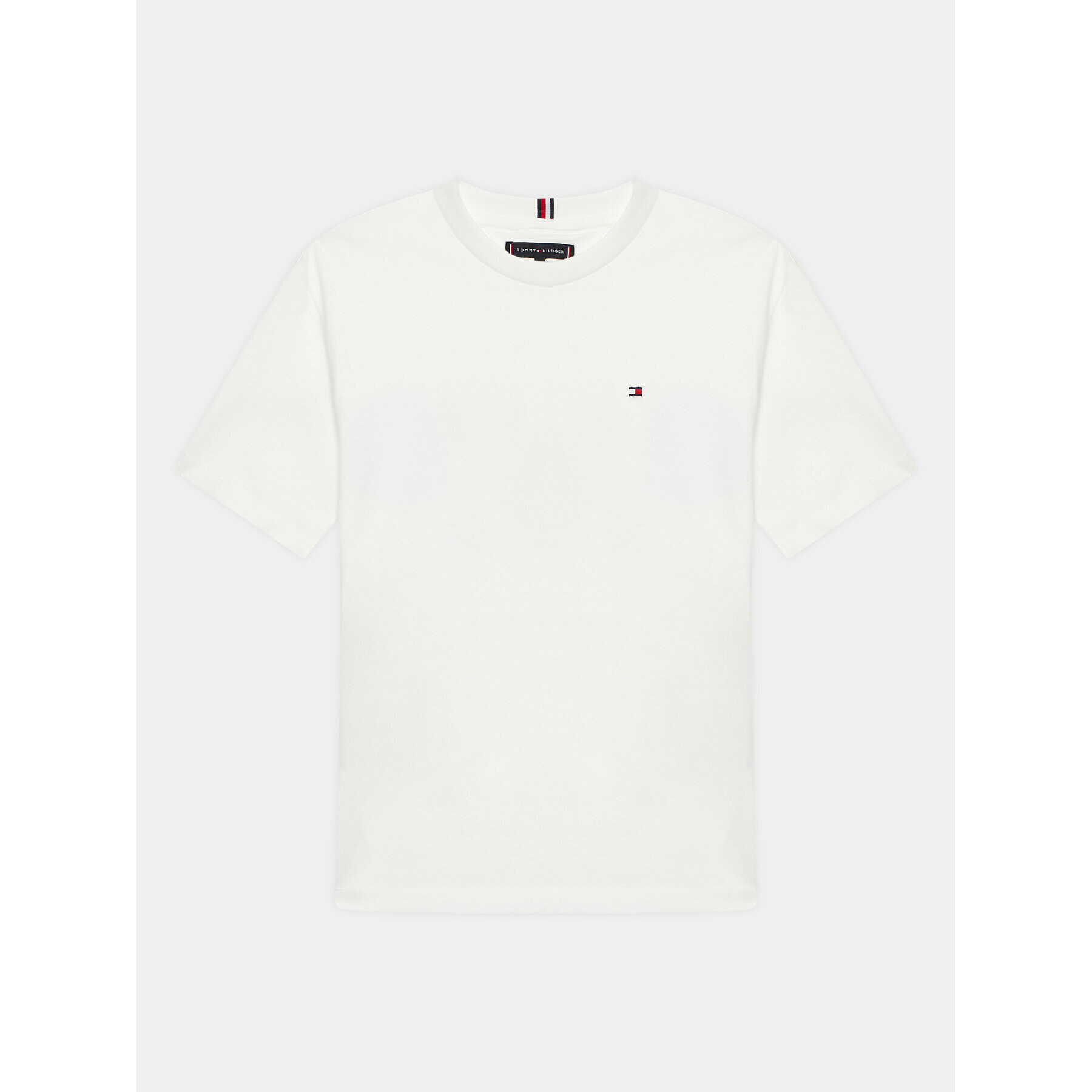 Tommy Hilfiger Tričko Bold KB0KB08218 M Biela Regular Fit - Pepit.sk