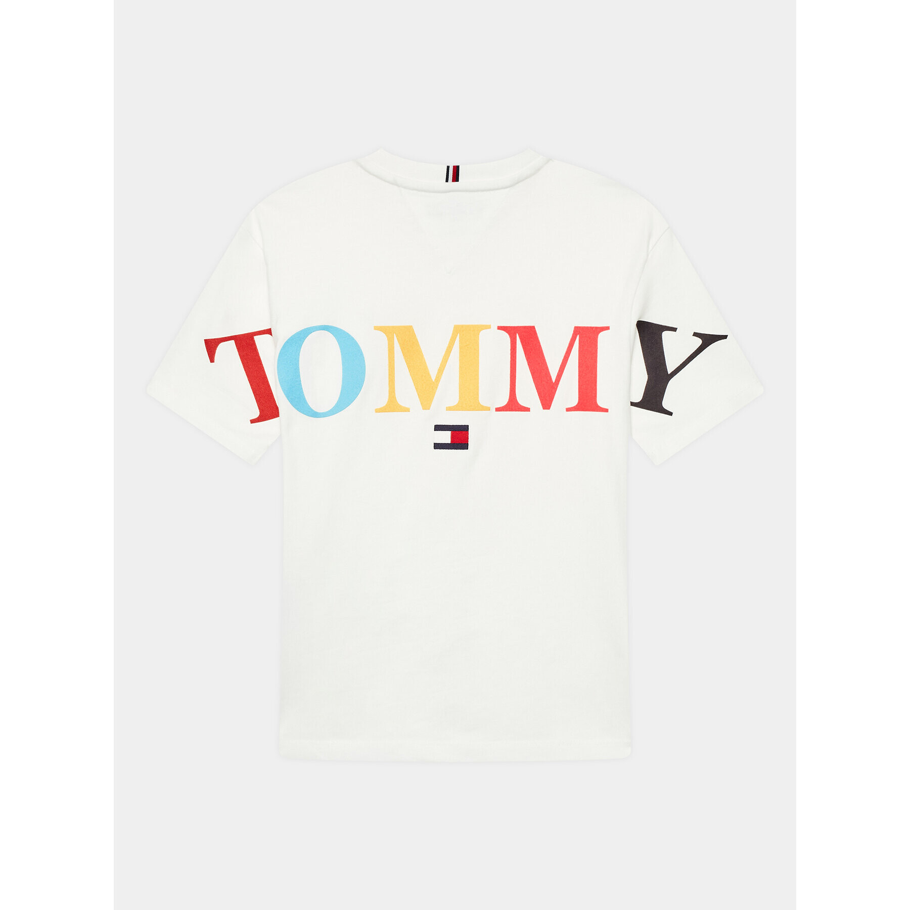 Tommy Hilfiger Tričko Bold KB0KB08218 M Biela Regular Fit - Pepit.sk