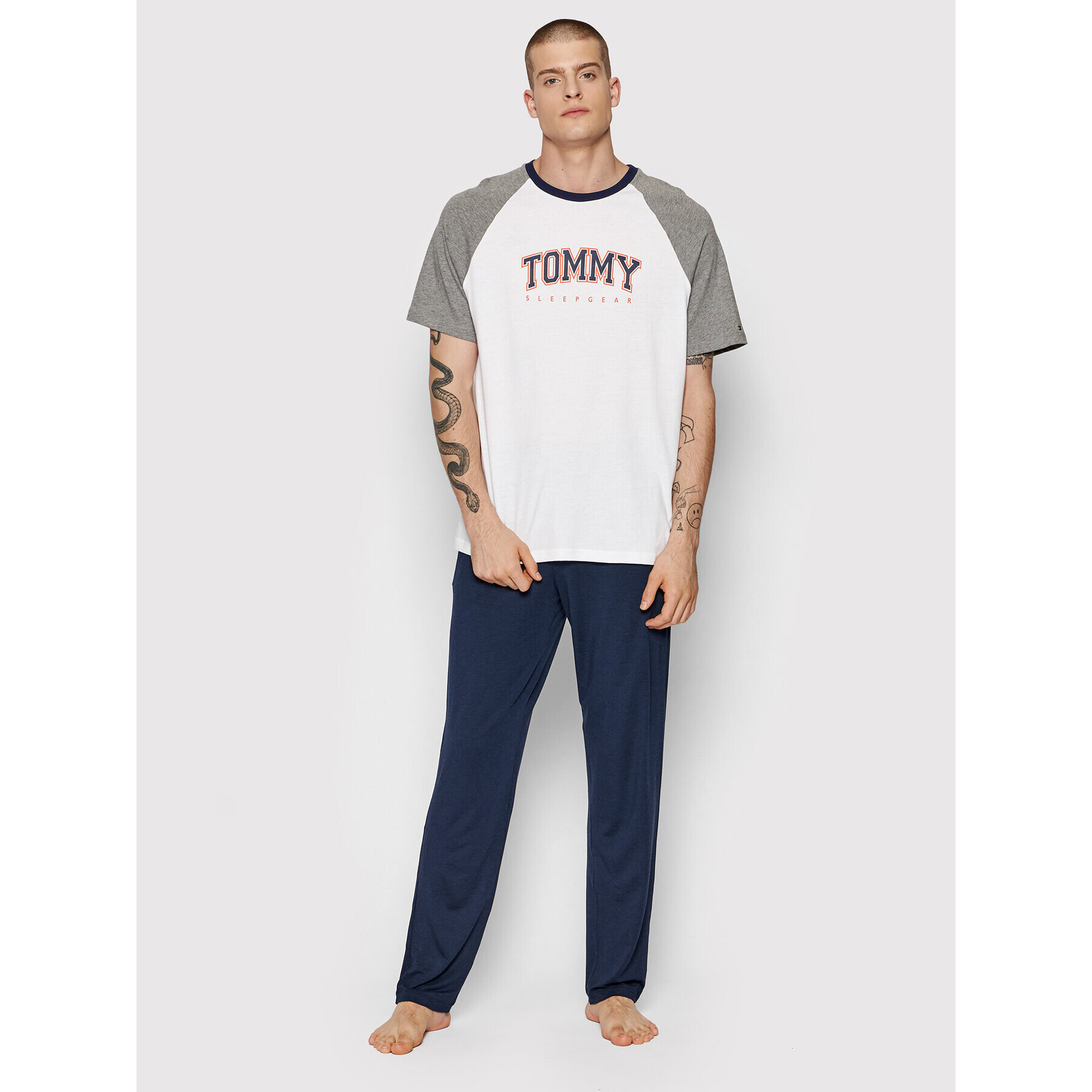 Tommy Hilfiger Tričko Cn Ss Logo UM0UM02351 Biela Regular Fit - Pepit.sk