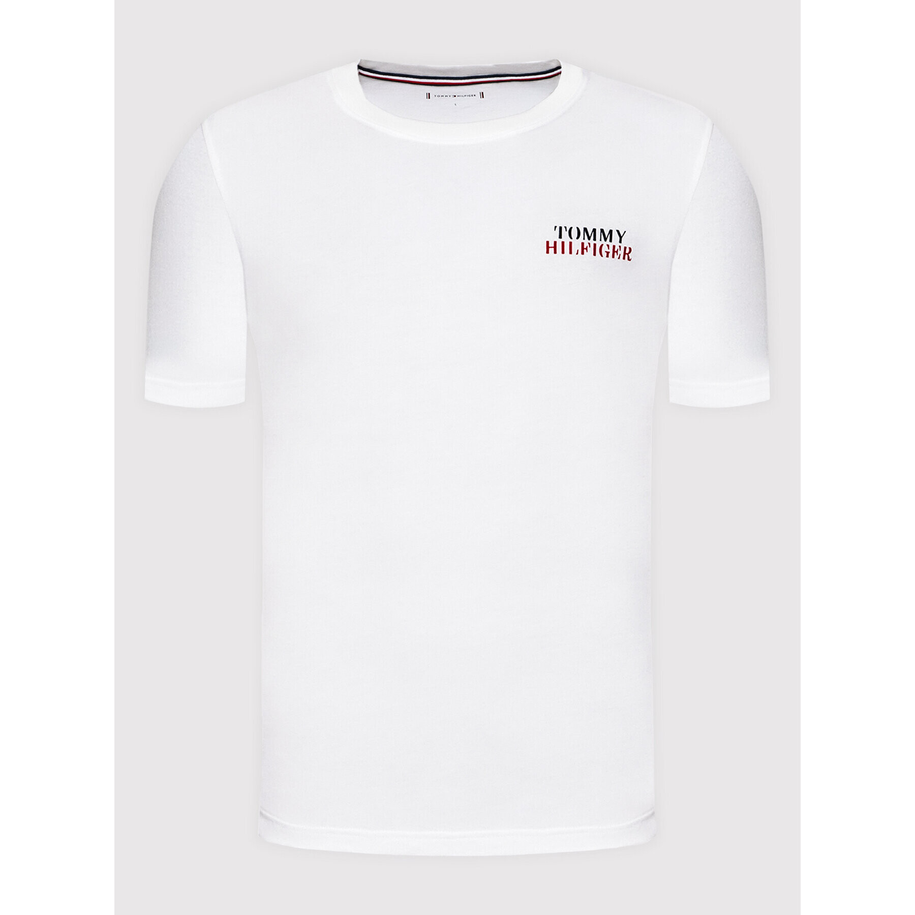 Tommy Hilfiger Tričko Cn Ss UM0UM02350 Biela Regular Fit - Pepit.sk