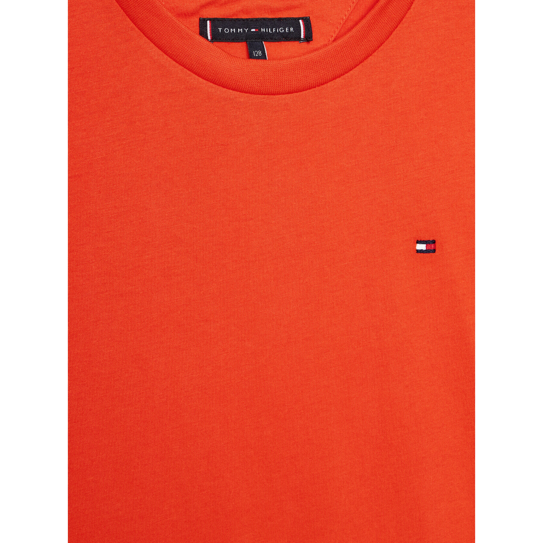 Tommy Hilfiger Tričko Essential KB0KB06879 D Oranžová Regular Fit - Pepit.sk