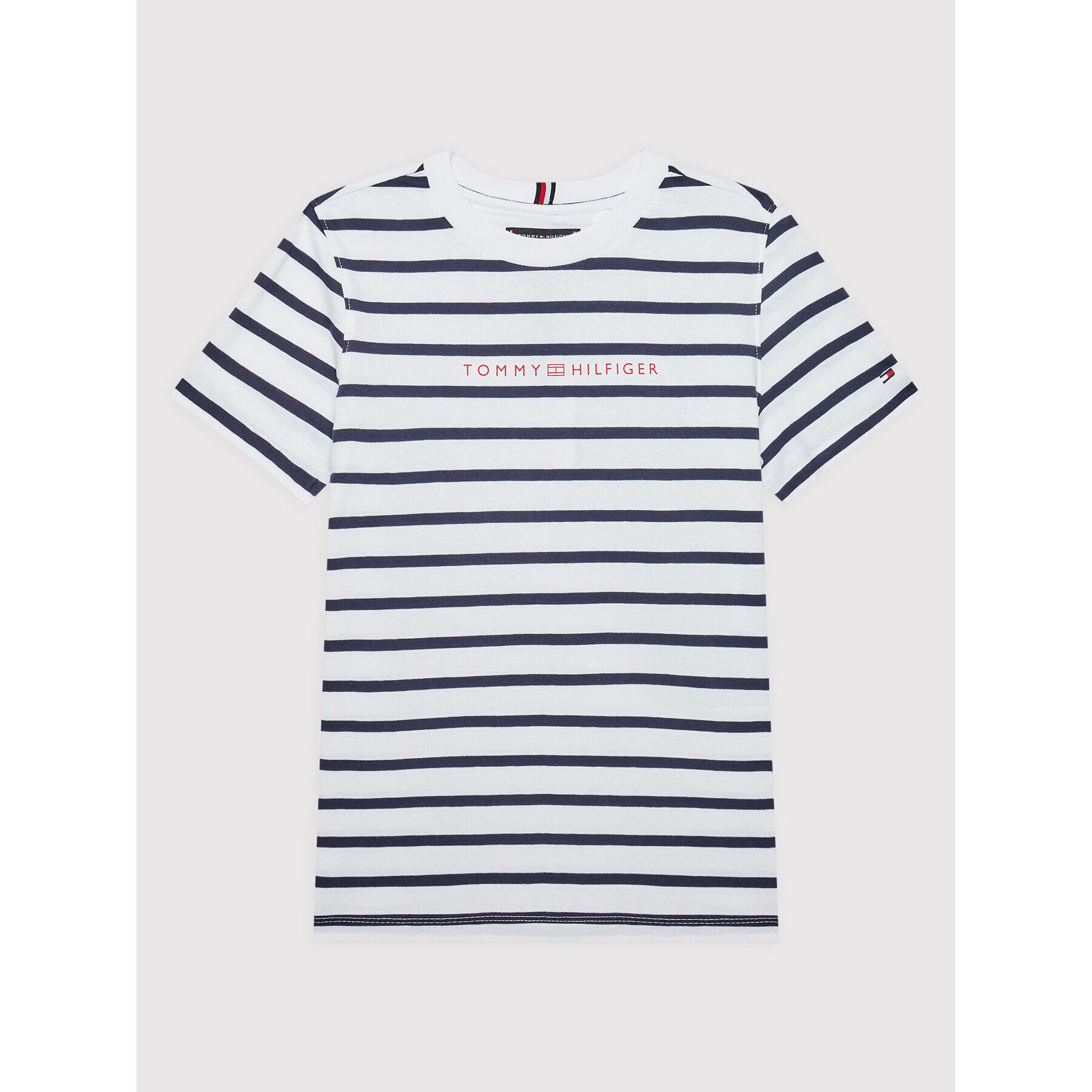 Tommy Hilfiger Tričko Essential KB0KB07278 D Biela Regular Fit - Pepit.sk