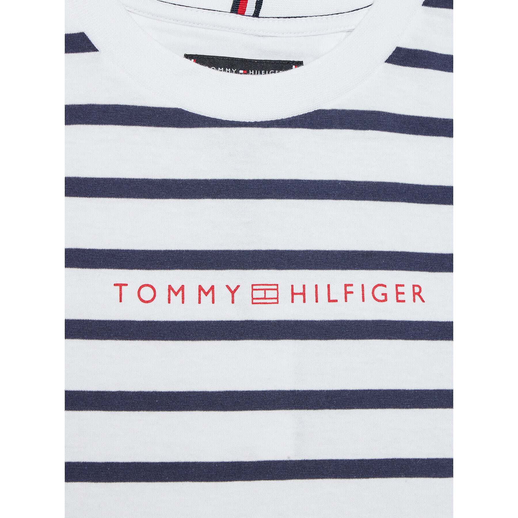 Tommy Hilfiger Tričko Essential KB0KB07278 D Biela Regular Fit - Pepit.sk