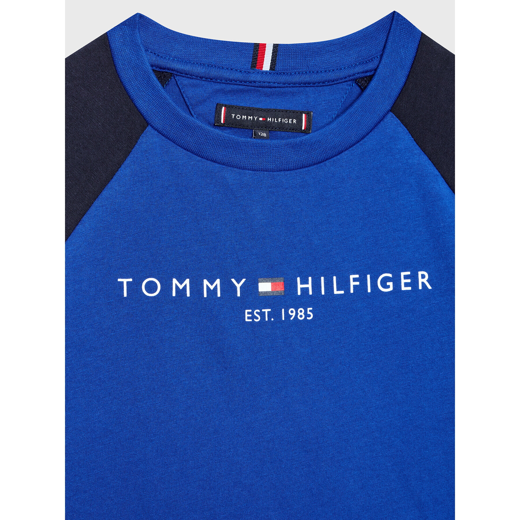 Tommy Hilfiger Tričko Essential KB0KB07754 D Modrá Regular Fit - Pepit.sk