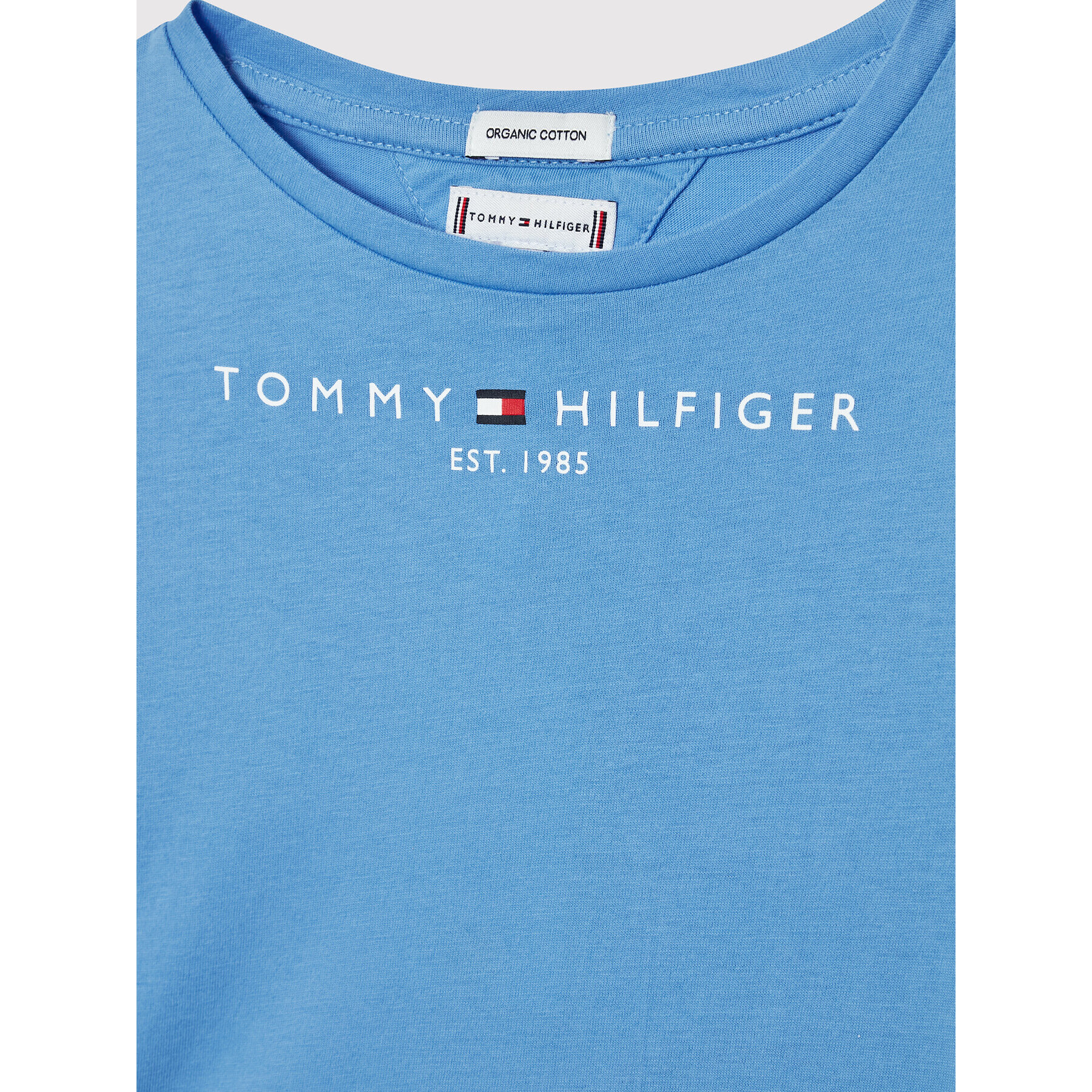 Tommy Hilfiger Tričko Essential KG0KG05242 Modrá Regular Fit - Pepit.sk