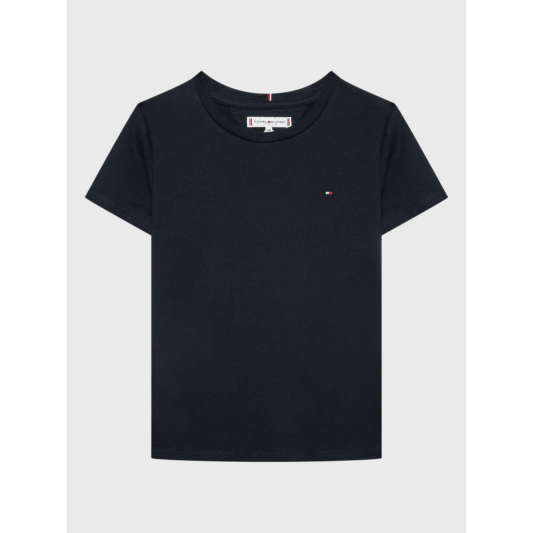 Tommy Hilfiger Tričko Essential KG0KG06174 D Tmavomodrá Regular Fit - Pepit.sk