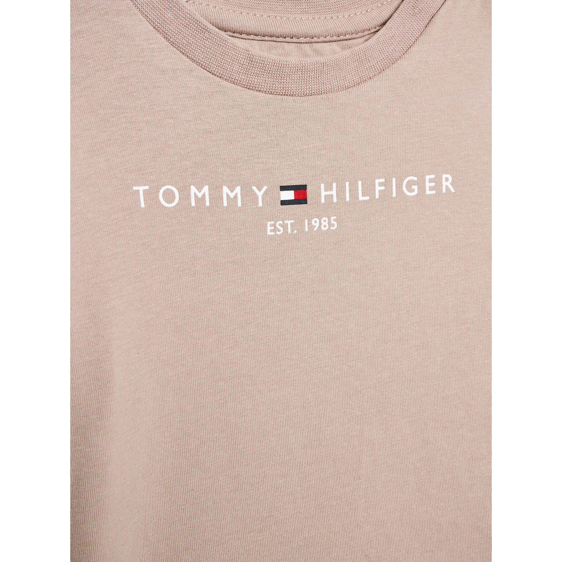 Tommy Hilfiger Tričko Essential KN0KN01293 Béžová Regular Fit - Pepit.sk