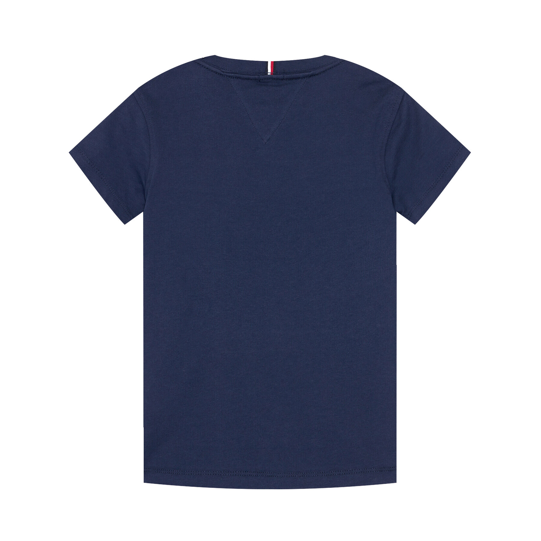 Tommy Hilfiger Tričko Flag Rib Insert KB0KB06532 D Tmavomodrá Regular Fit - Pepit.sk