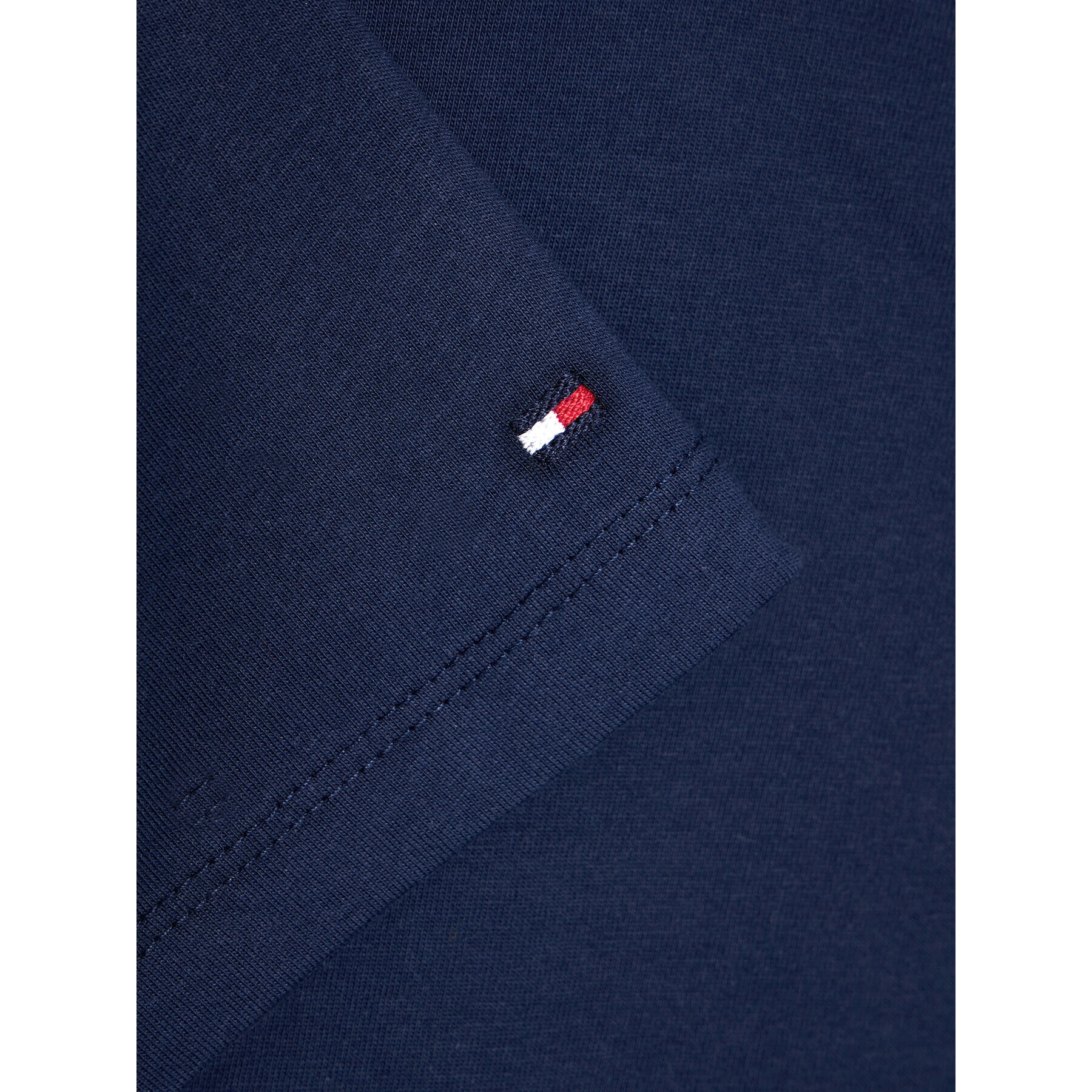 Tommy Hilfiger Tričko Flag Rib Insert KB0KB06532 D Tmavomodrá Regular Fit - Pepit.sk