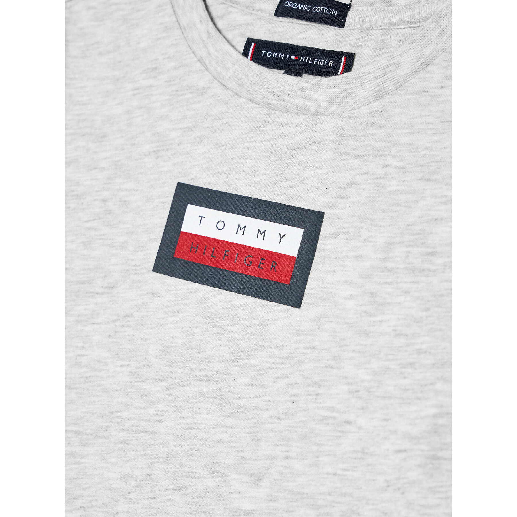 Tommy Hilfiger Tričko Graphic KB0KB06518 M Sivá Regular Fit - Pepit.sk