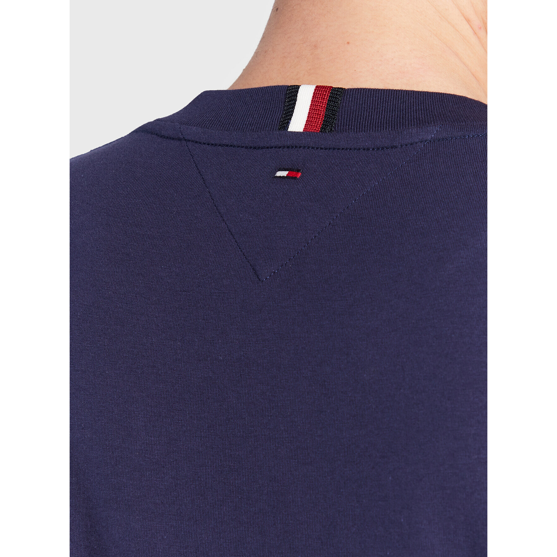 Tommy Hilfiger Tričko Icon Monogram MW0MW29597 Tmavomodrá Relaxed Fit - Pepit.sk