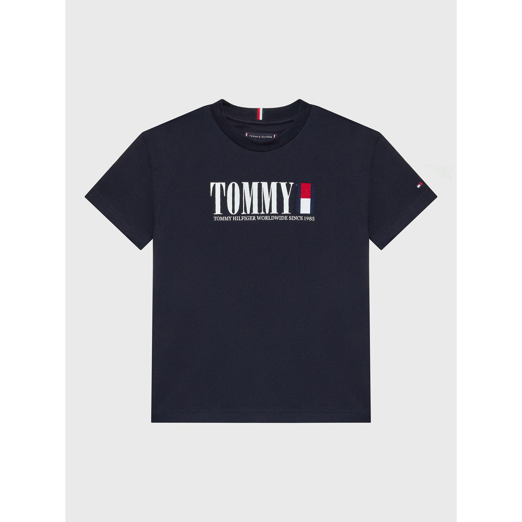 Tommy Hilfiger Tričko KB0KB07788 D Tmavomodrá Regular Fit - Pepit.sk