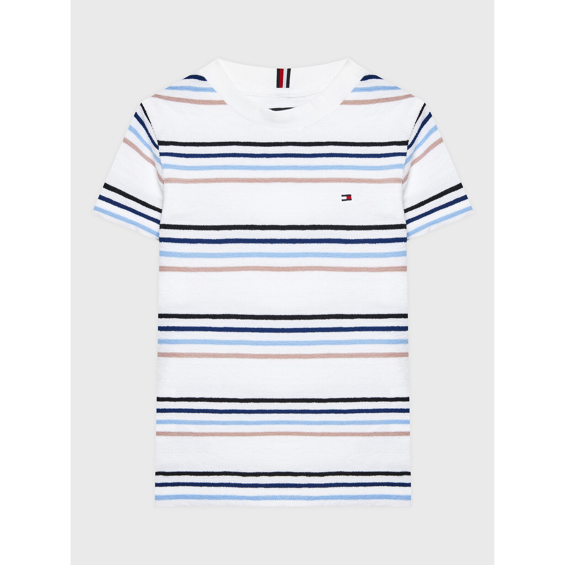 Tommy Hilfiger Tričko KB0KB08003 D Biela Regular Fit - Pepit.sk