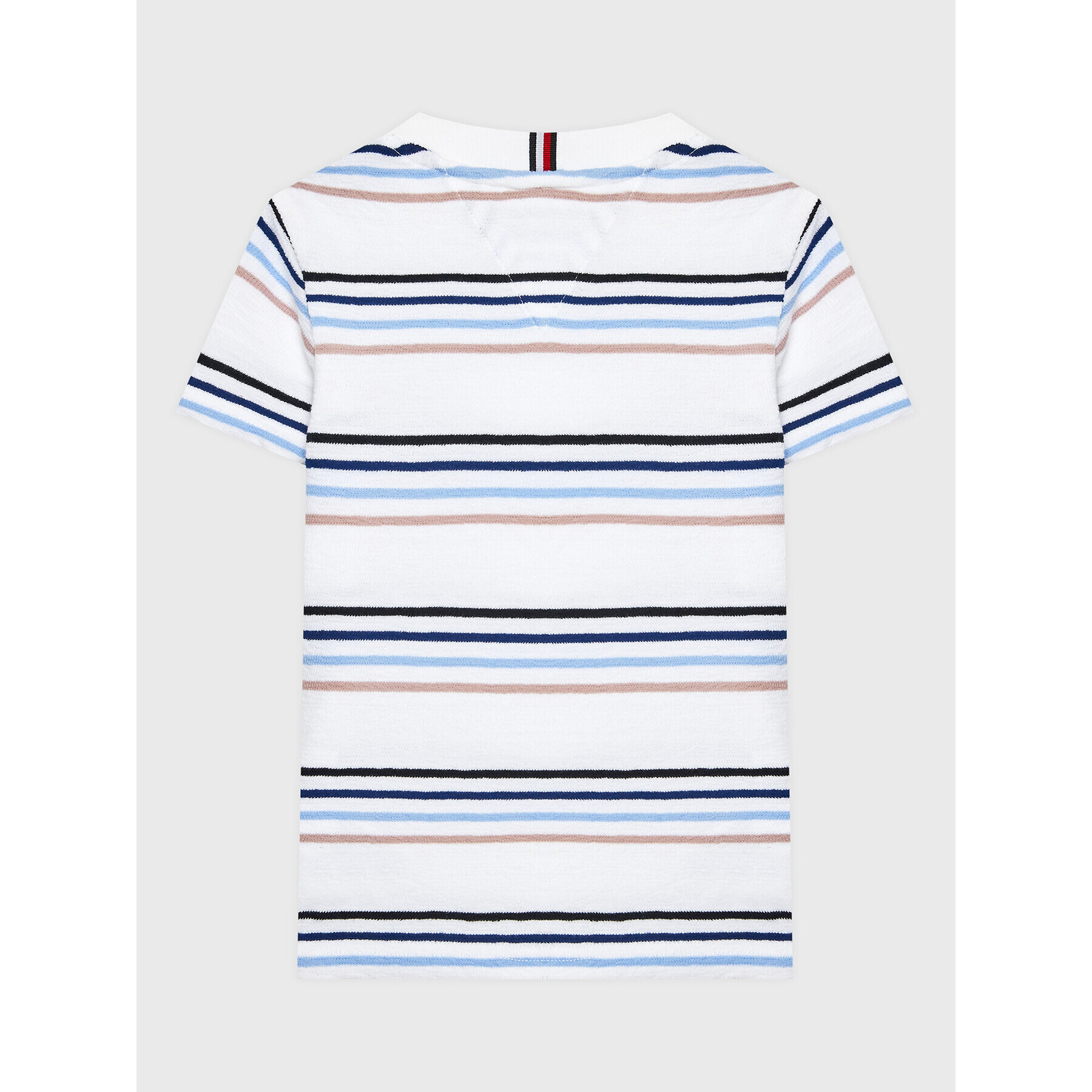 Tommy Hilfiger Tričko KB0KB08003 D Biela Regular Fit - Pepit.sk