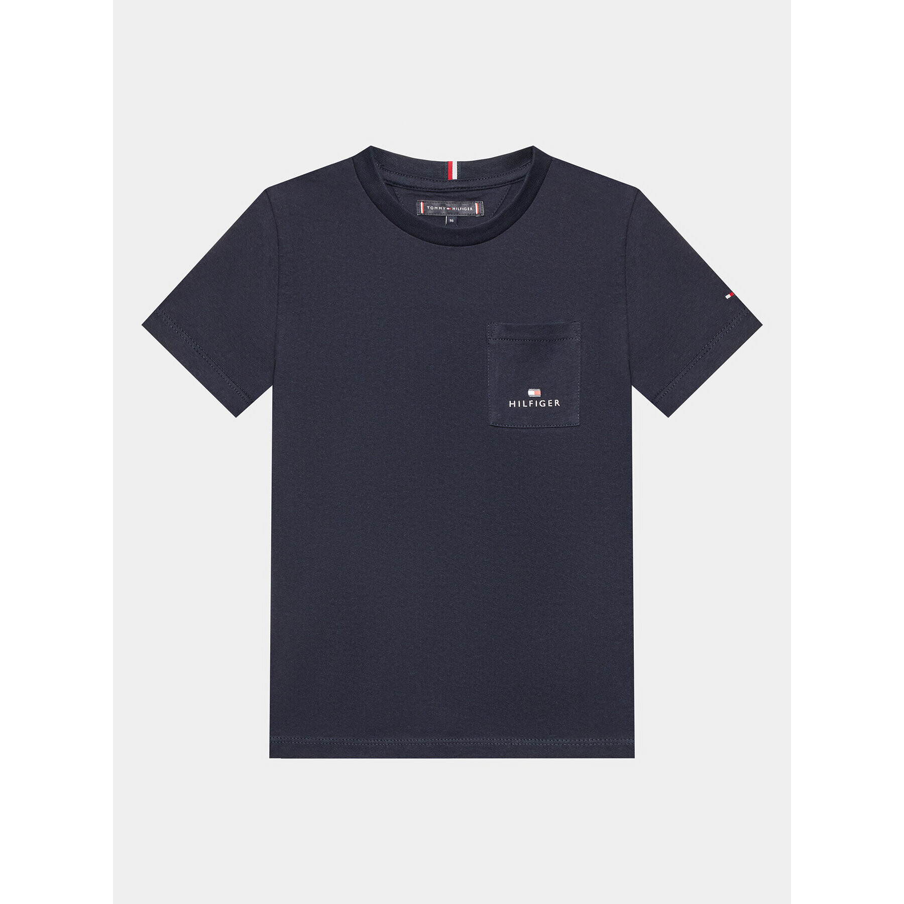 Tommy Hilfiger Tričko KB0KB08197 M Tmavomodrá Regular Fit - Pepit.sk