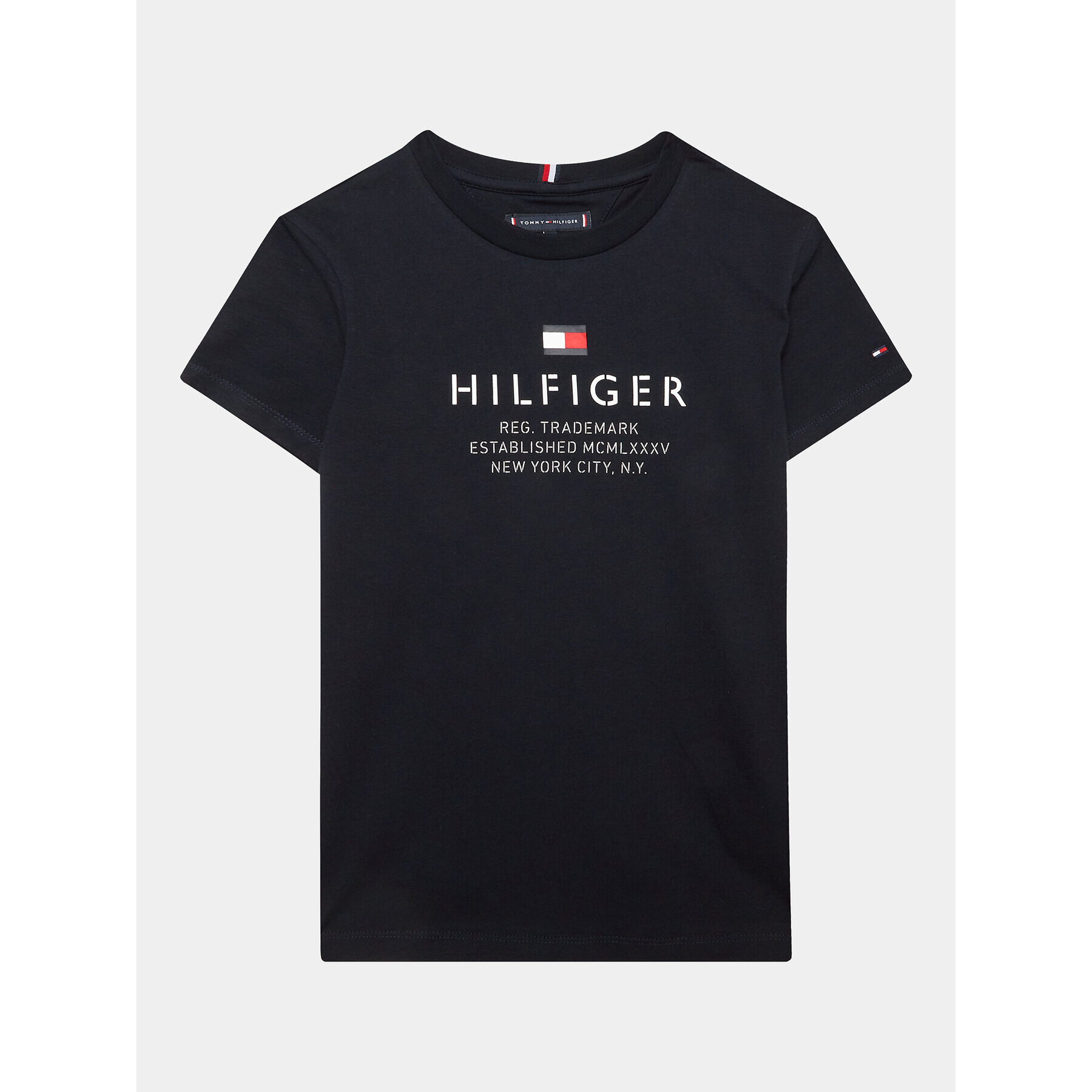 Tommy Hilfiger Tričko KB0KB08201 D Tmavomodrá Regular Fit - Pepit.sk